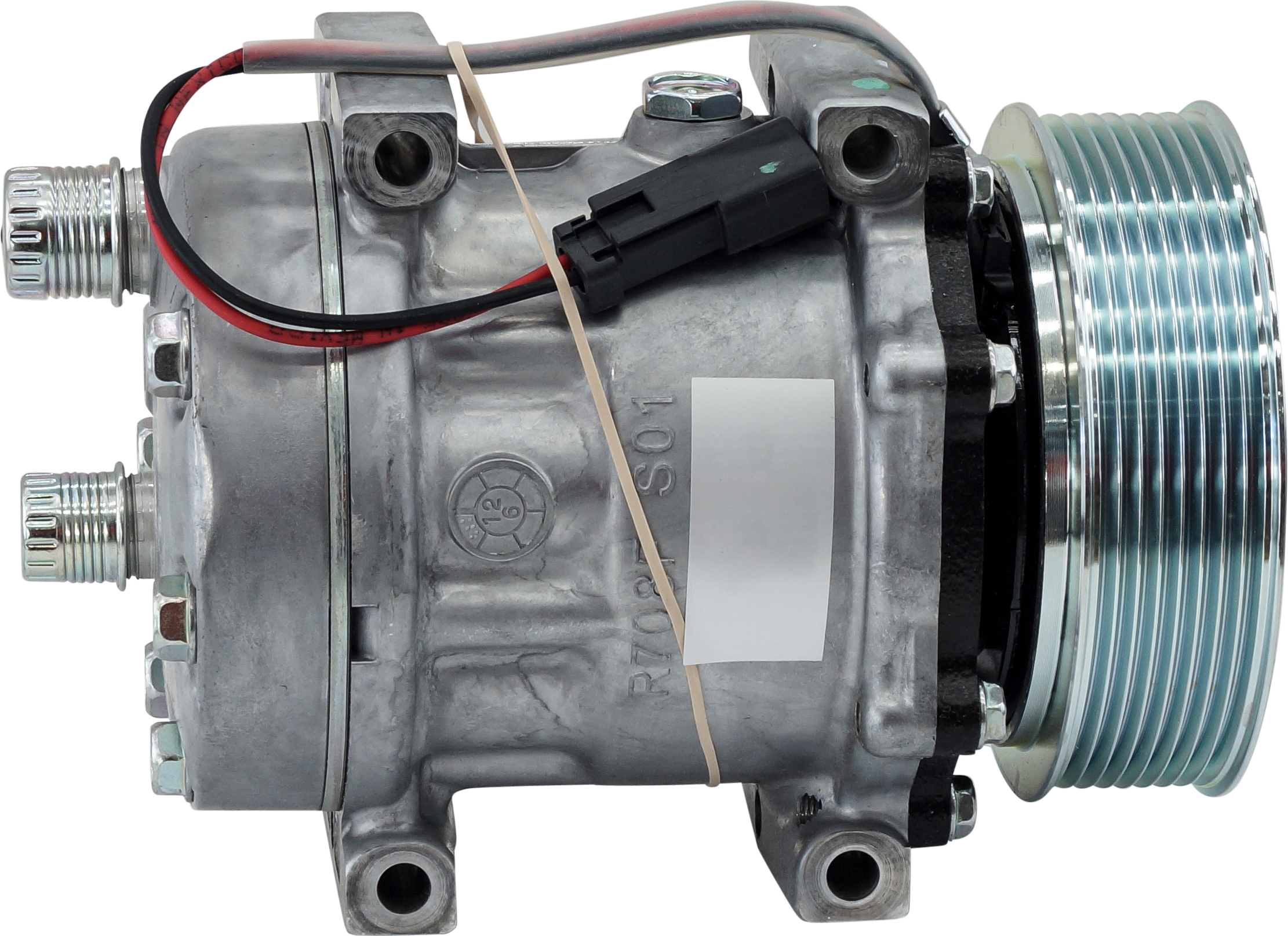 COMPRESSOR, JCB, SANDEN, SD7H13, 12V, 8PV, 124MM