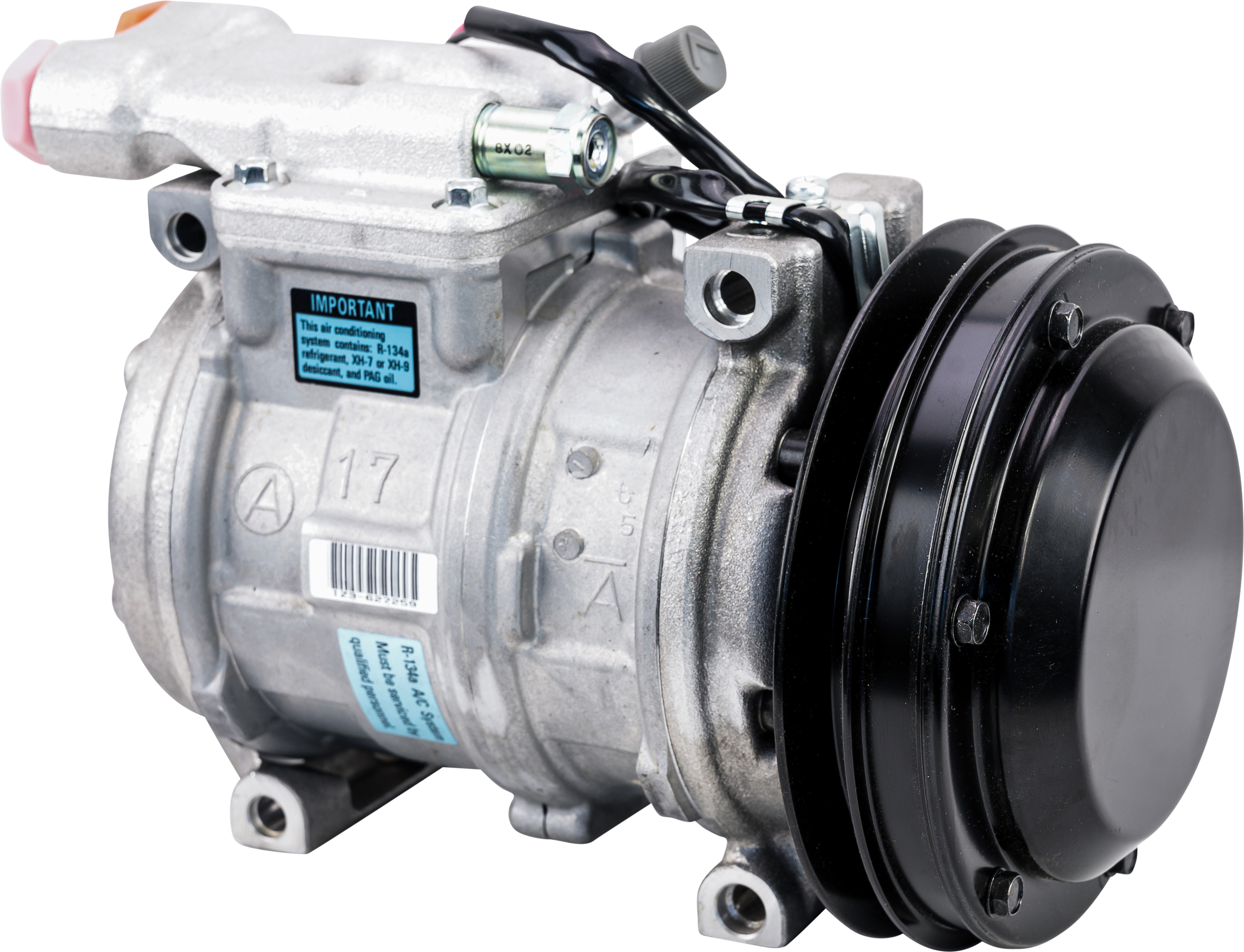 COMPRESSOR, JOHN DEERE AGRICULTURAL, DENSO, 10PA17C, 24V, 1A
