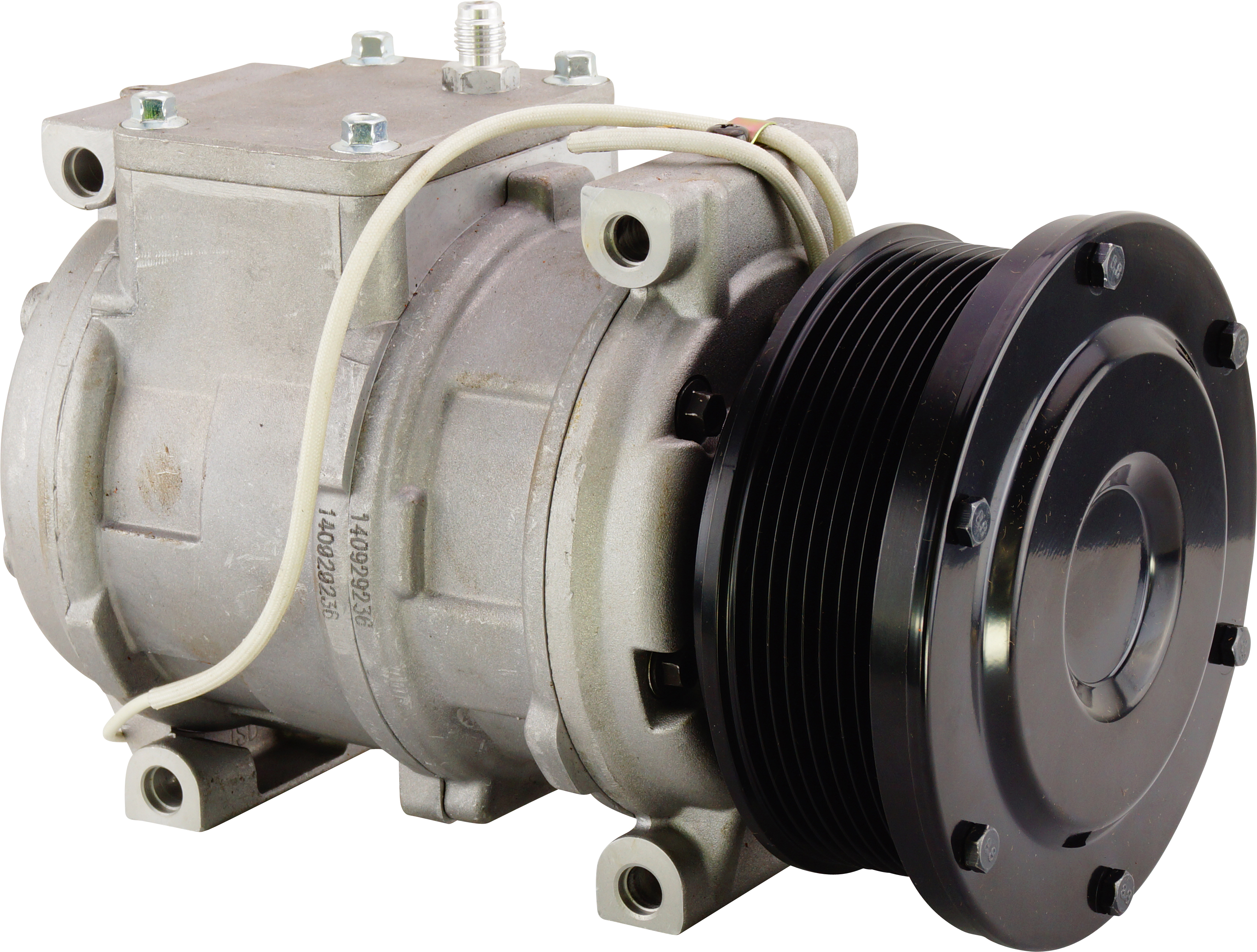 COMPRESSOR, JOHN DEERE, S-SERIES (REPL DENSO), 10PA17C, 12V, 8PV, 125MM, R134A
