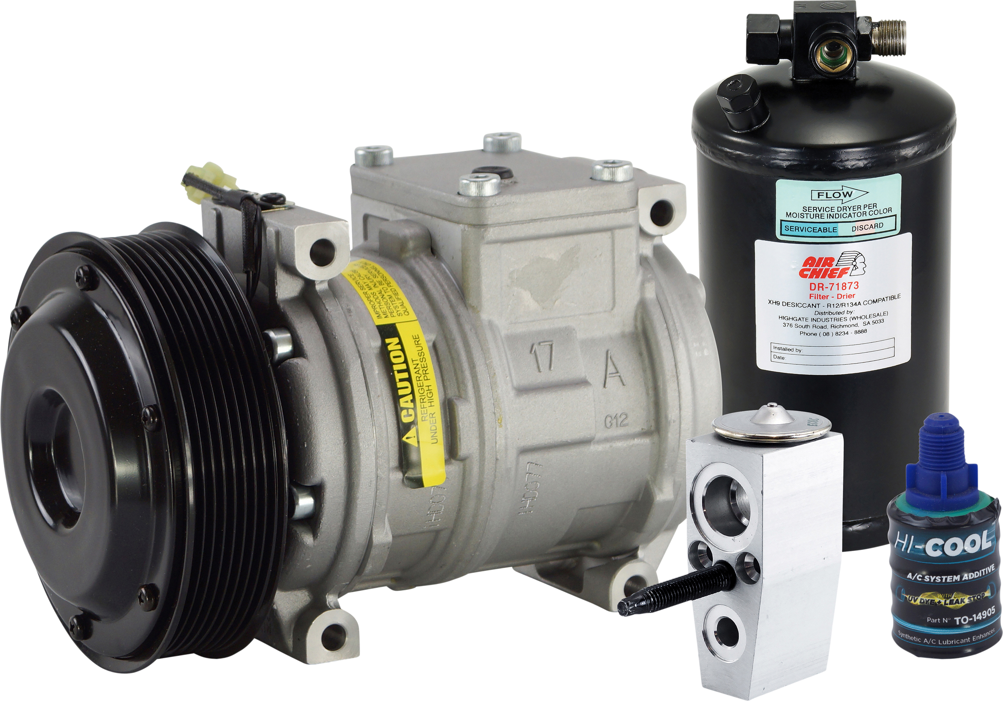 COMPRESSOR KIT, JOHN DEERE COMBINE, 9570STS-9870STS