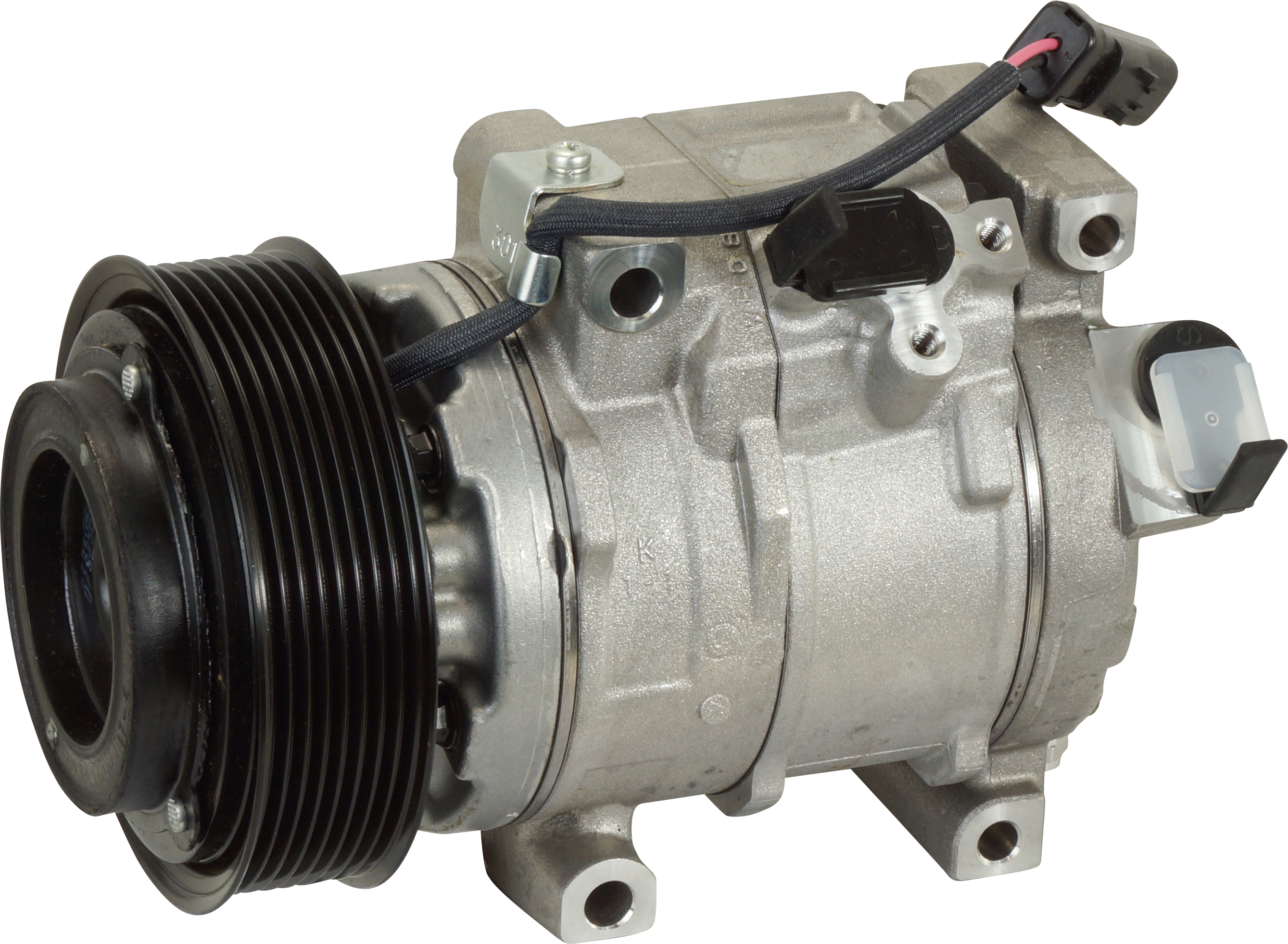 COMPRESSOR, JOHN DEERE, DENSO, 10SRE18C, 24V, 8PV, 125MM, R134A