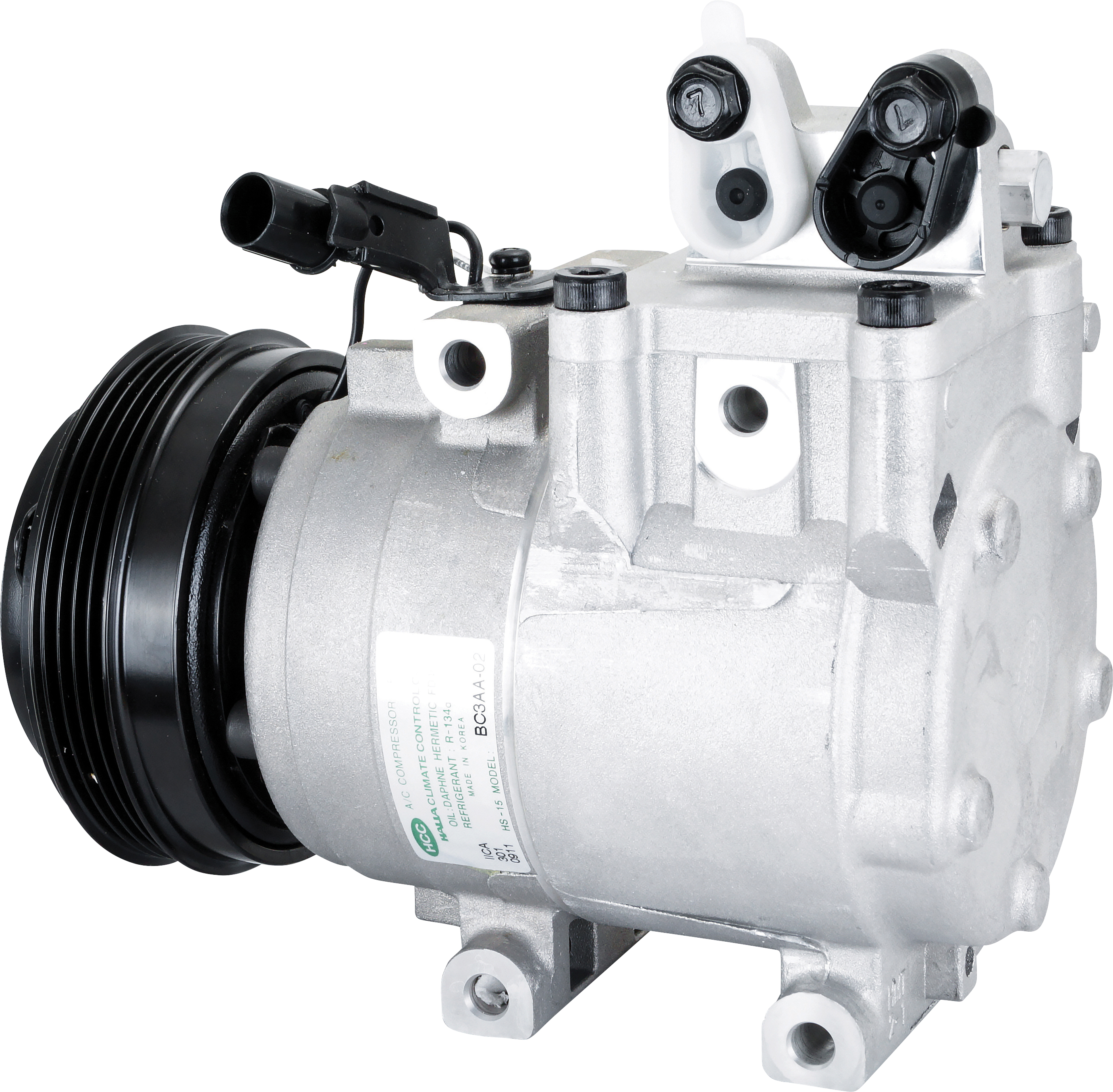 COMPRESSOR, KIA CERES K2900 TRUCK 03/08-, HALLA, HS15