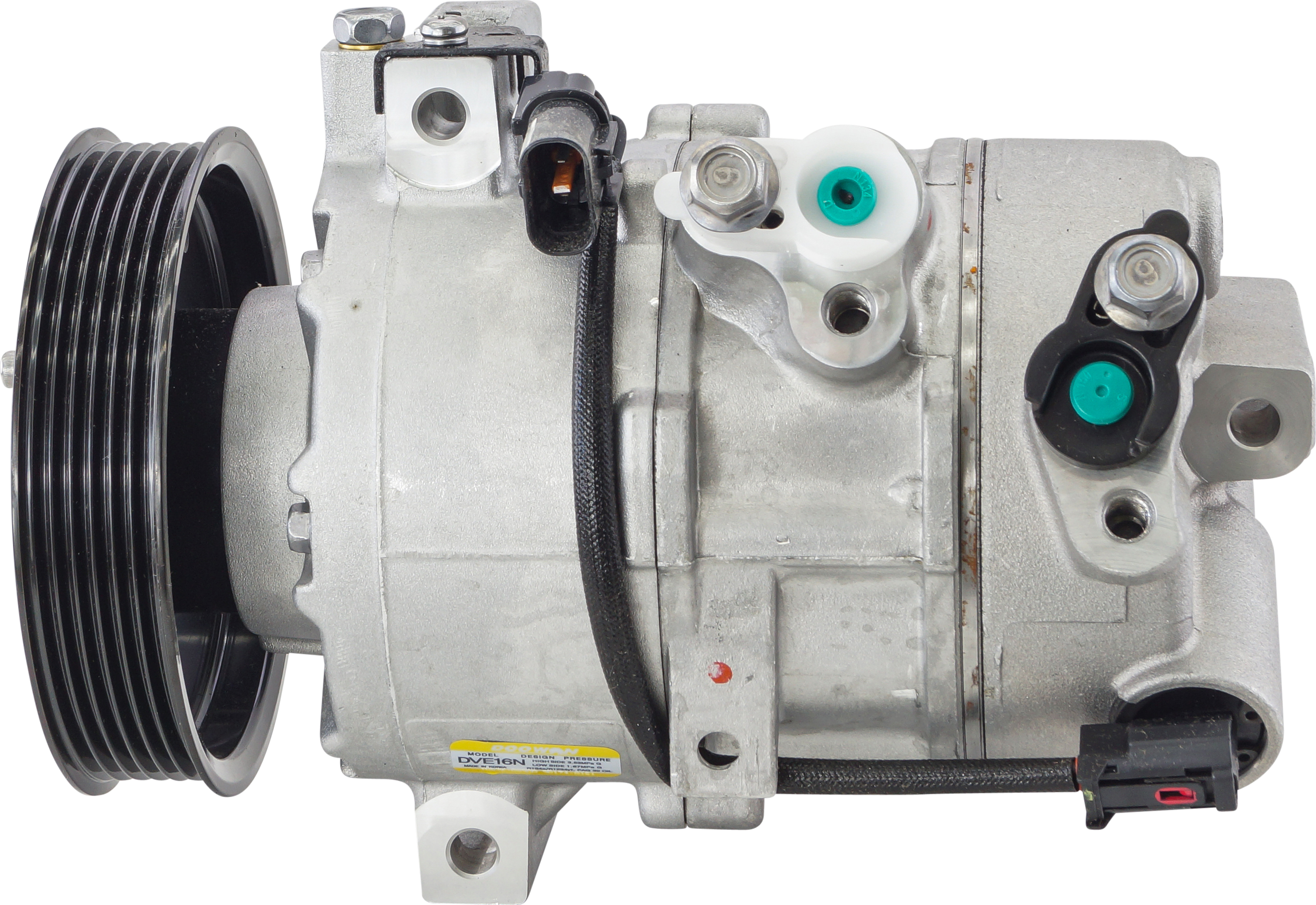 COMPRESSOR, KIA SPORTAGE 2.0TD, DVE16, 6PV, 120MM, 01/16-ON
