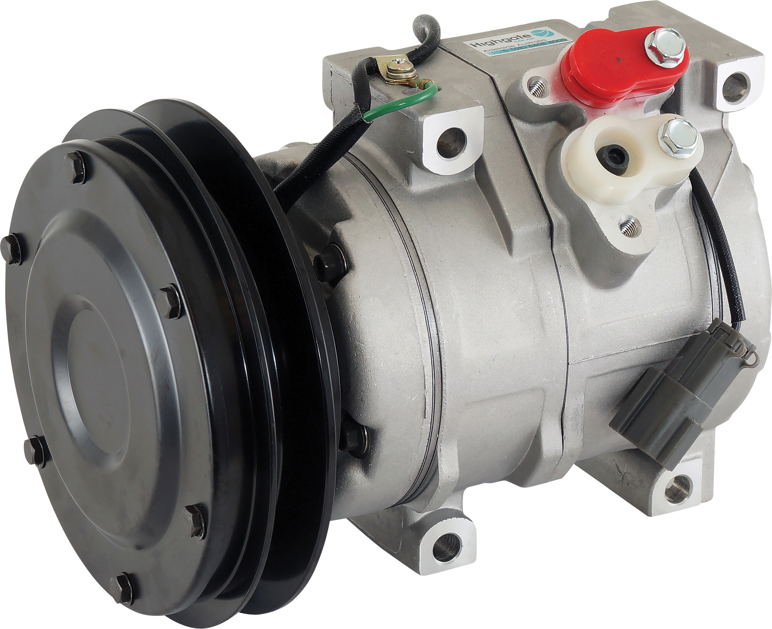 COMPRESSOR, KOMATSU PC-SERIES, DENSO, 10S15C, 24V, 1B, 152MM
