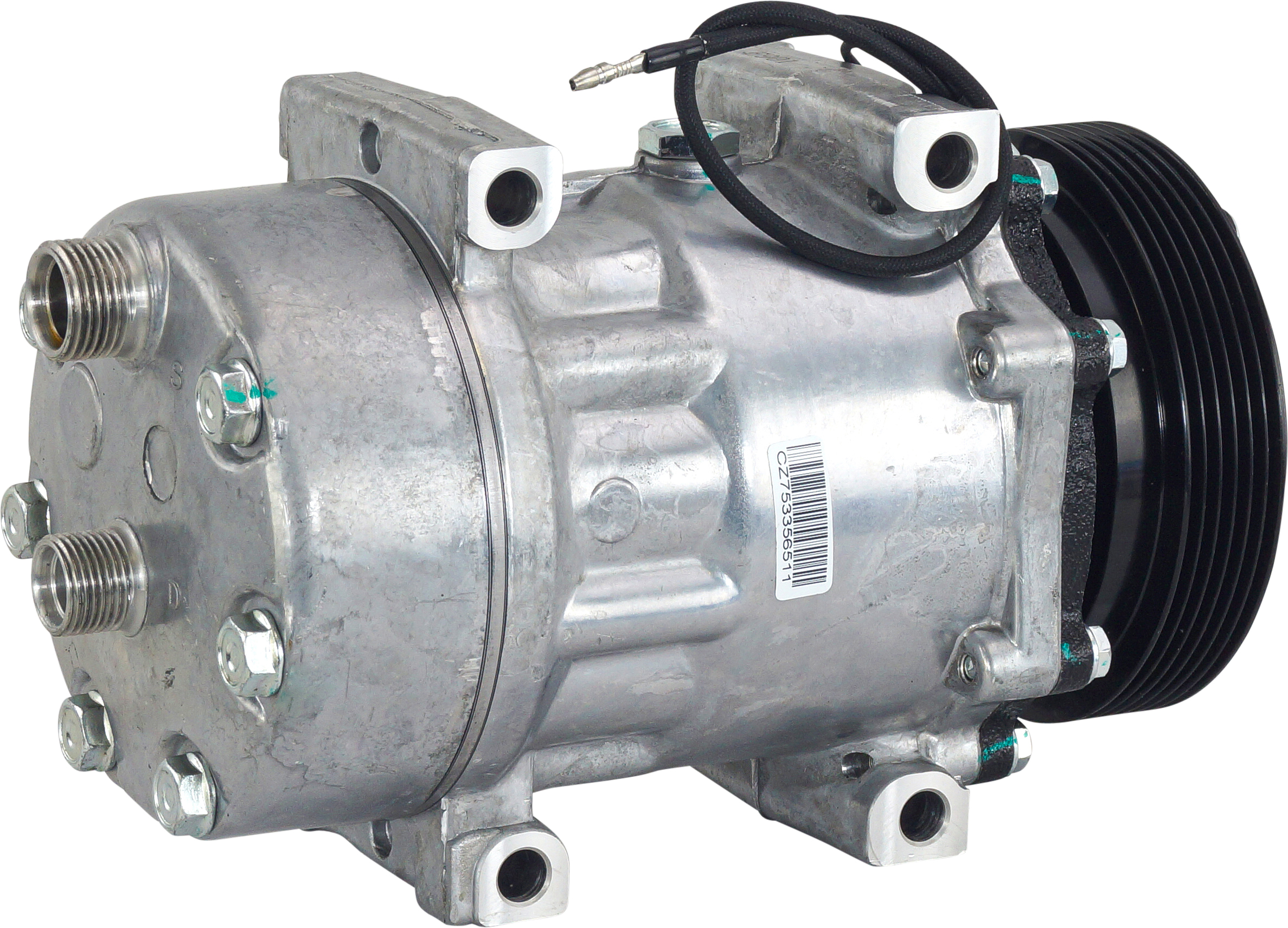 COMPRESSOR, MACK PREMIUM, S-SERIES (REPL SANDEN), SD7H15, 24V, 5PV, 119MM