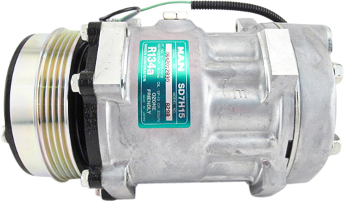 COMPRESSOR, MAN TRUCK TG-L, TG-M 2005-, SANDEN, SD7H15 8298, 24V, 4PV, 110MM, REAR GM PAD