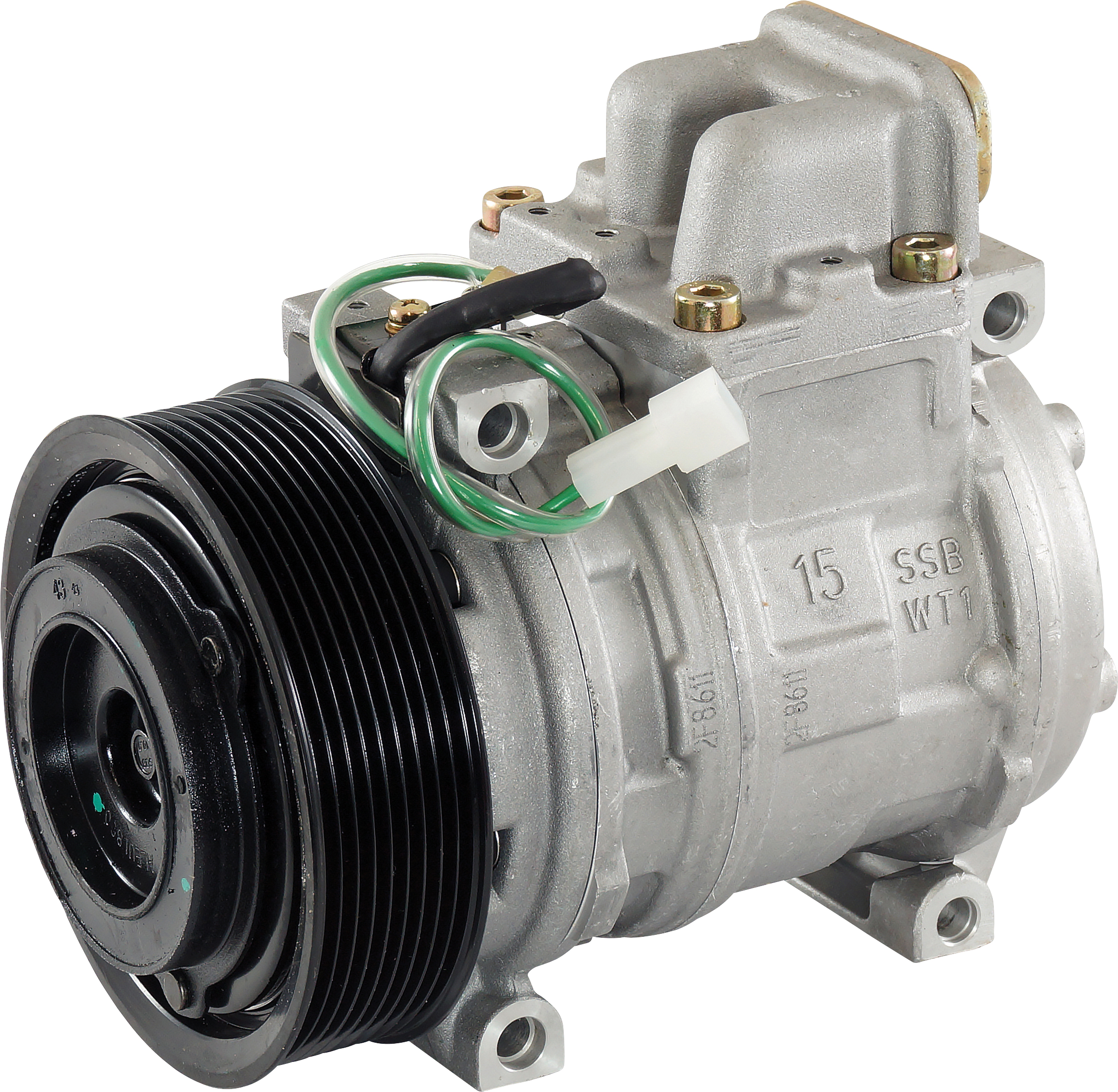 COMPRESSOR, MERCEDES ACTROS, DENSO, 10PA15C, 24V, 9PV