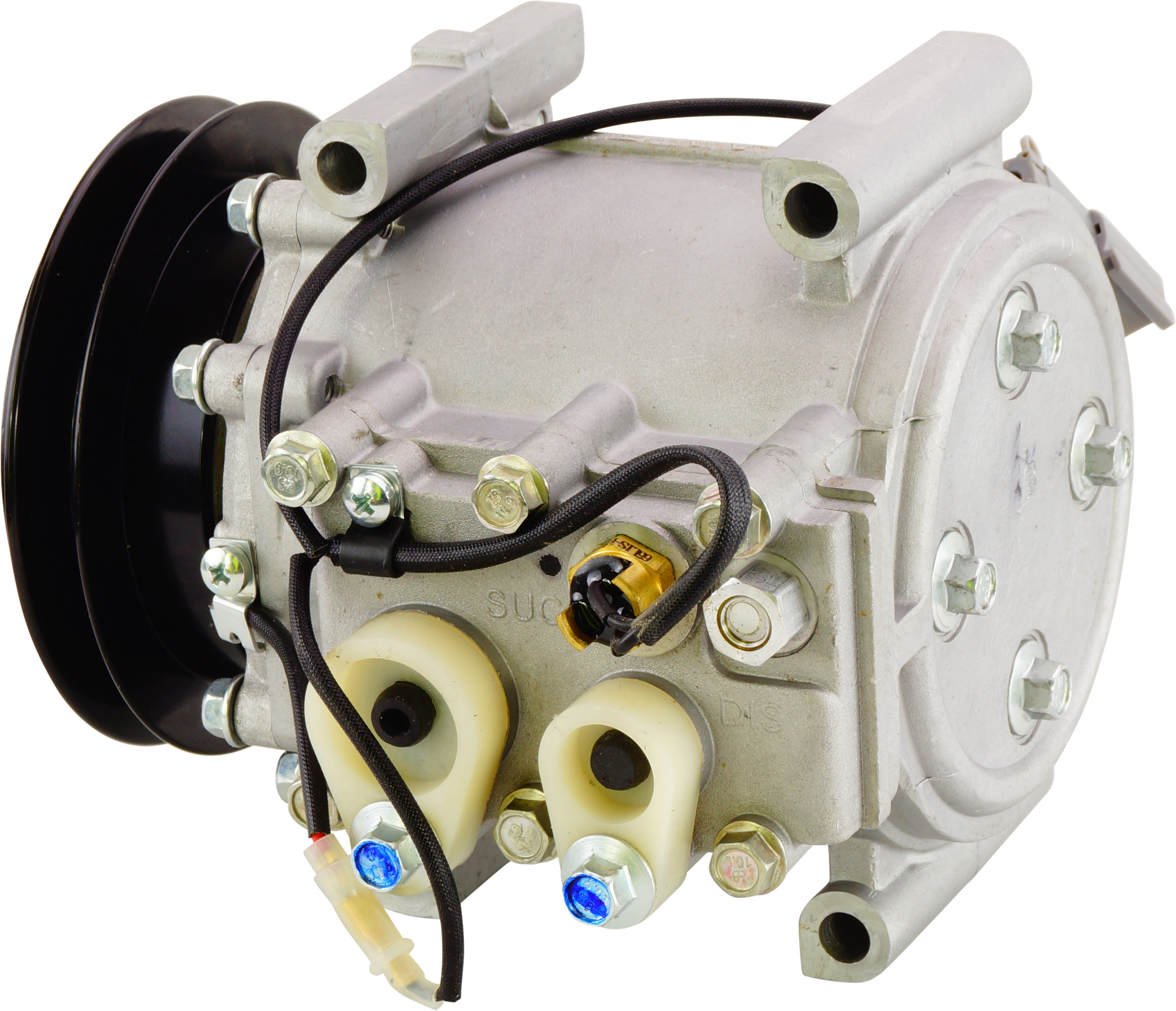 COMPRESSOR, MITSUBISHI CANTER, MITSUBISHI, MSC90TA, 12V, 1A, 142MM