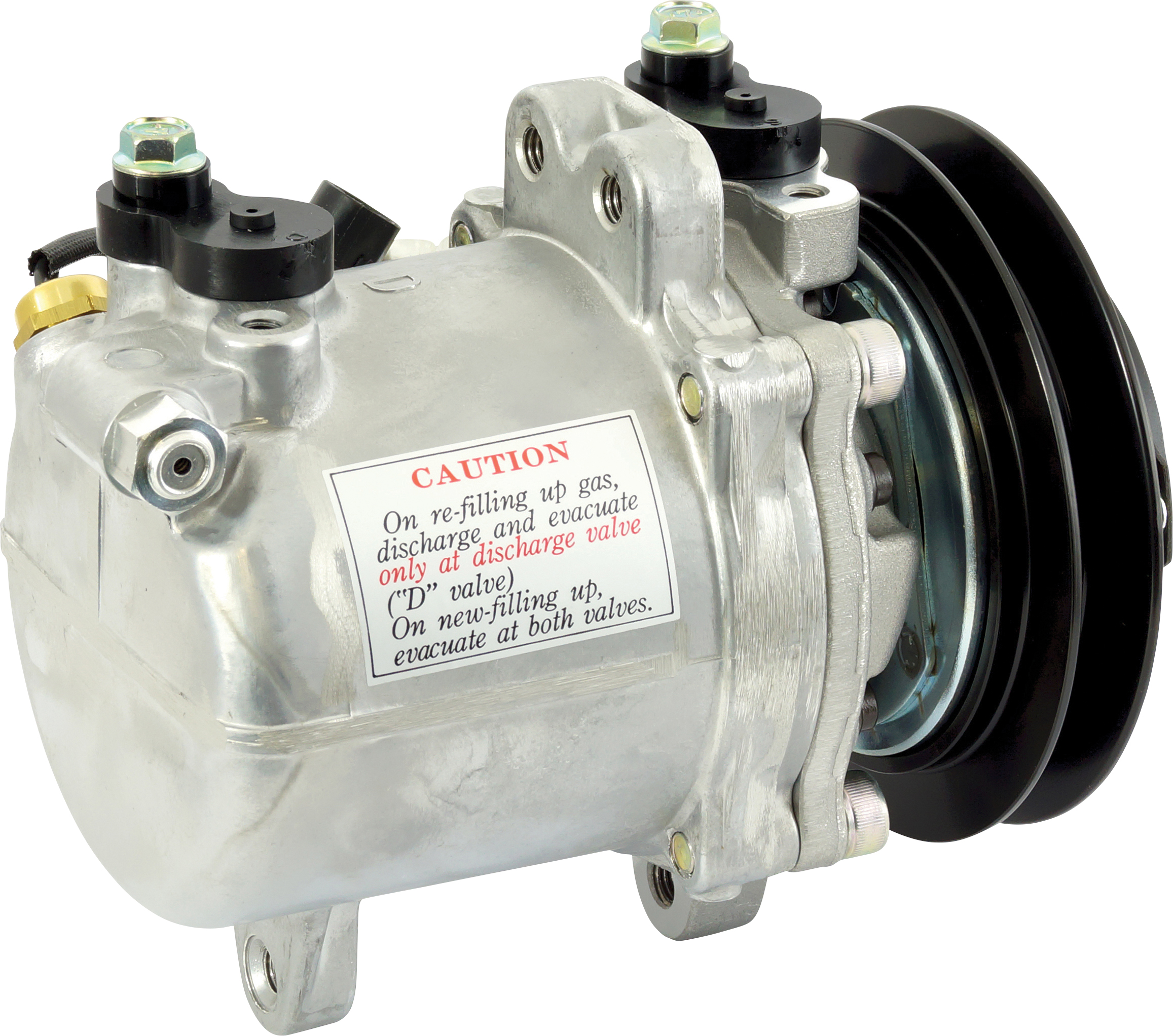 COMPRESSOR, MITSUBISHI TRITON 4 CYL V6 04/03-04/06, SEIKO SEIKI, SS96, 1A, 116MM