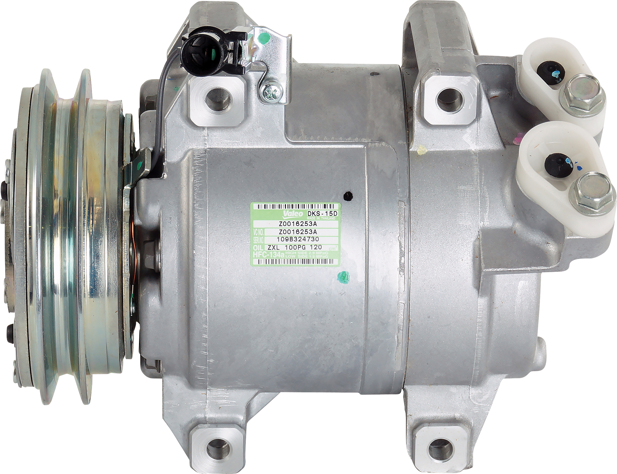COMPRESSOR, MITSUBISHI ML TRITON 2008 3.2 DIESEL, VALEO, 1A