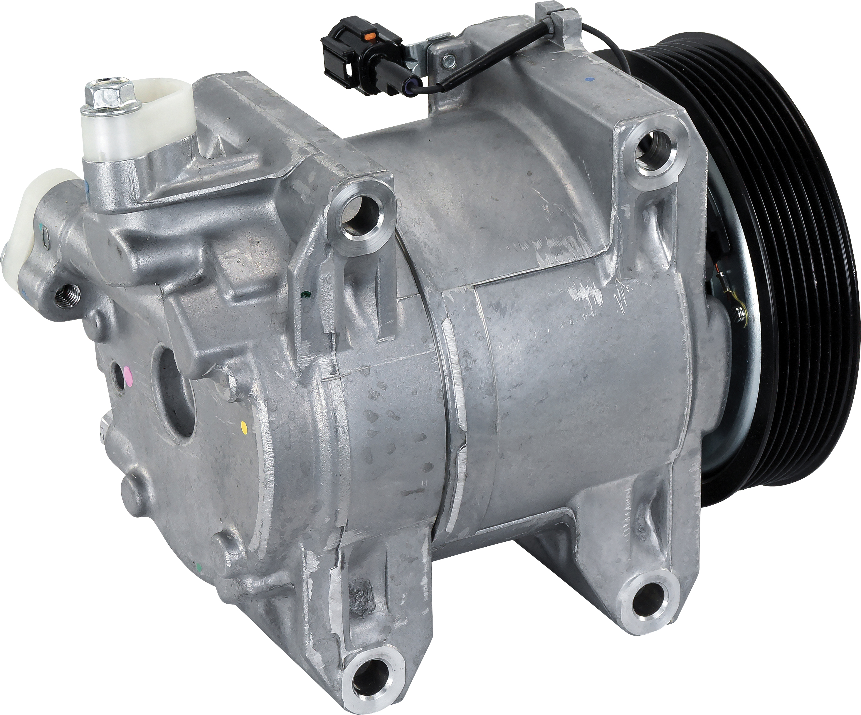 COMPRESSOR, NISSAN PATHFINDER R51, D40 NAVARA 4CYL 2.5TD, V6 4.0I 01/05-, VALEO, DKS17D, 7PV, 140MM