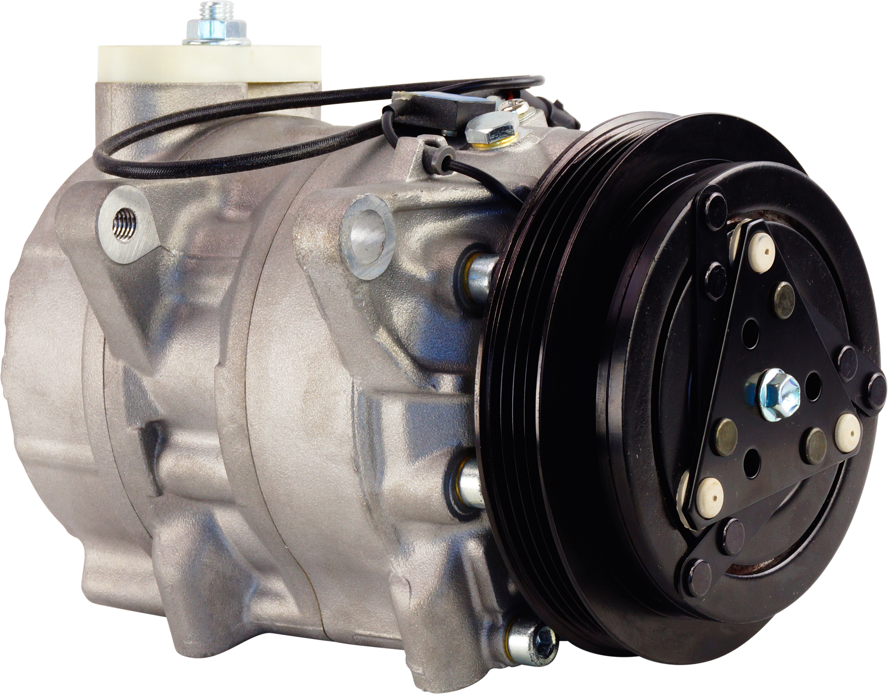 COMPRESSOR, NISSAN UD TRUCK, S-SERIES (REPL CALSONIC), CVW617, 24V, 4PV, PAD, DIRECT MOUNT