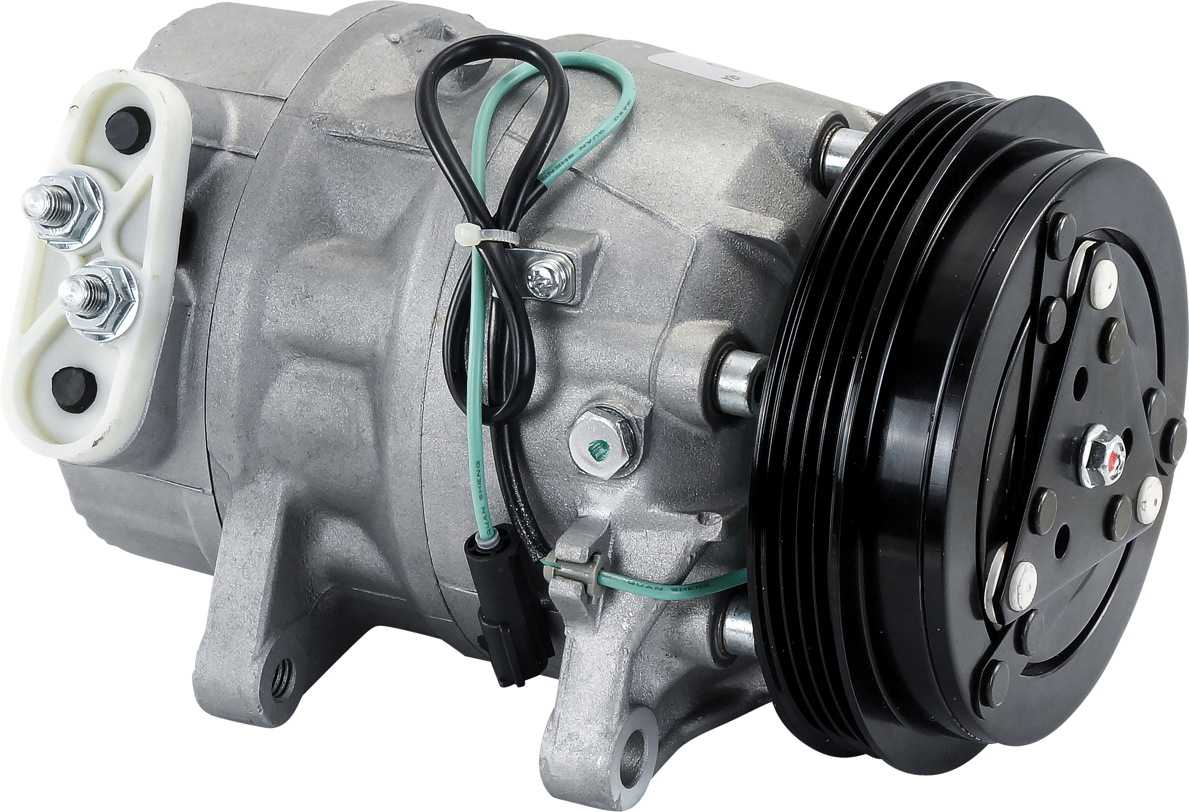 COMPRESSOR, NISSAN UD TRUCK, GEN CALSONIC, CVW617, 24V, 4PV, PAD, DIRECT MOUNT