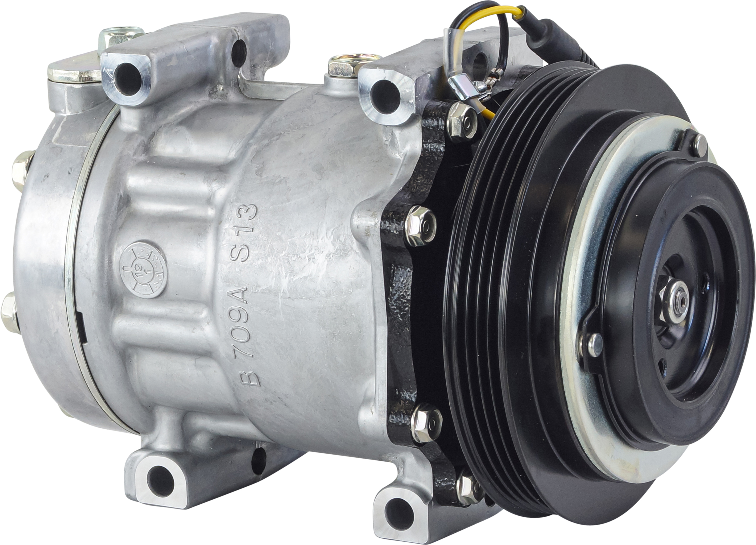 COMPRESSOR, NISSAN UD TRUCK MK 2015- , SANDEN, SD7H15, 24V, 4PV 130MM, VPAD