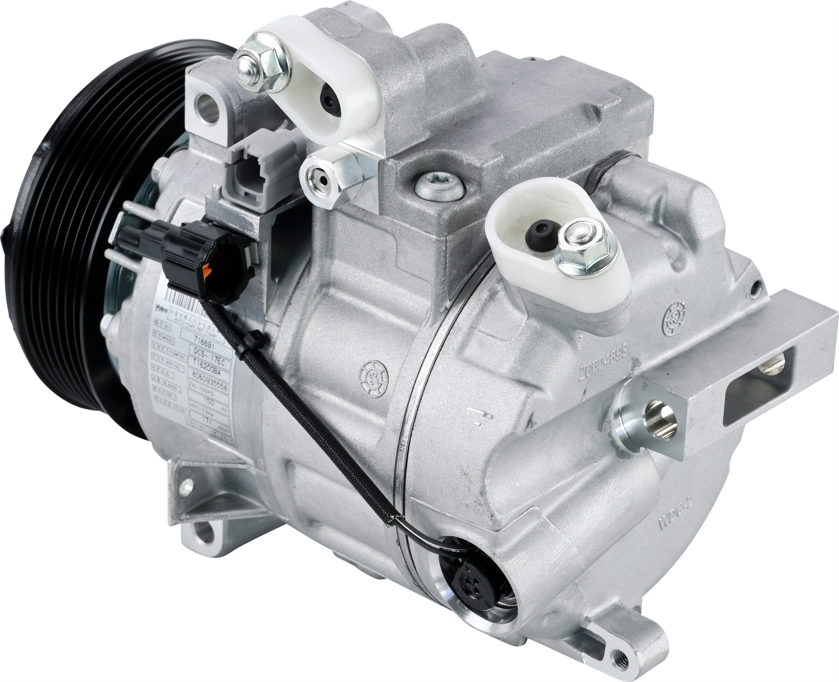 COMPRESSOR, NISSAN GTR R35 3.8TT 2009-16, VALEO, DSC17EC