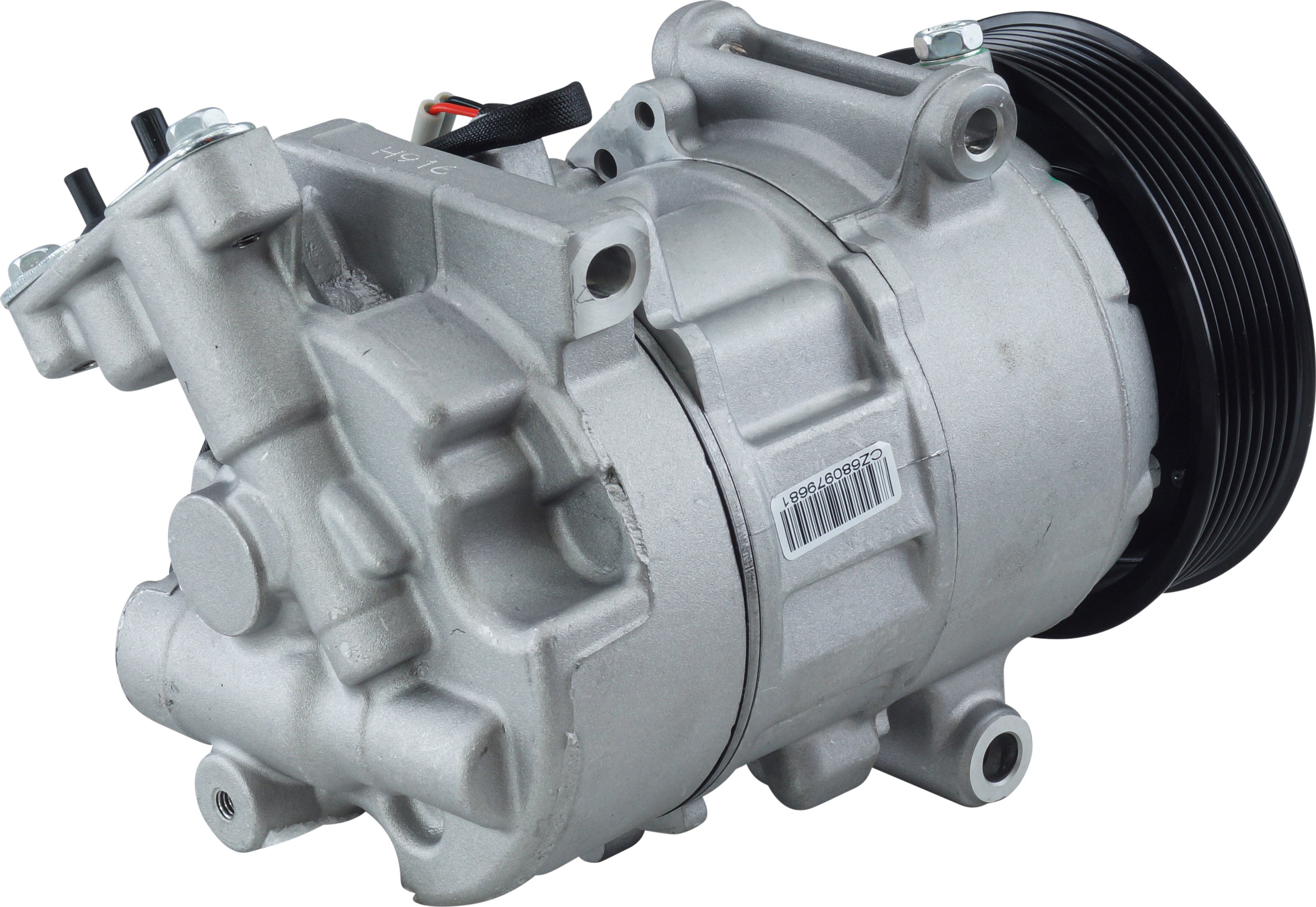 COMPRESSOR, RENAULT MEGANE RS SPORT 4 CYL 1.9TD, 2.0I 09/10-, VALEO (REPL. DENSO), 7PV, 119MM