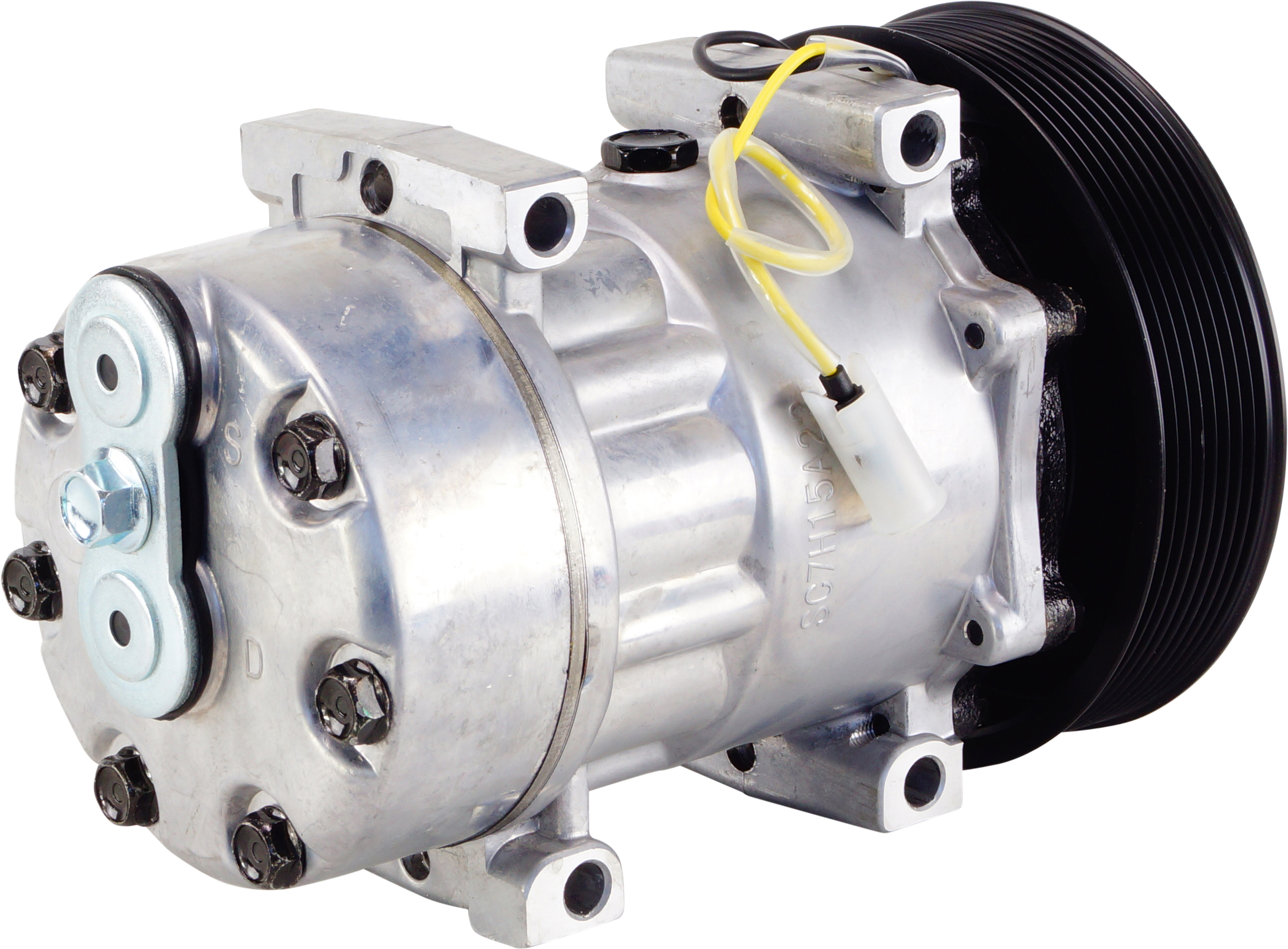 COMPRESSOR, RENAULT KERAX TRUCK, NISSENS, 24V, 8PV, 149MM