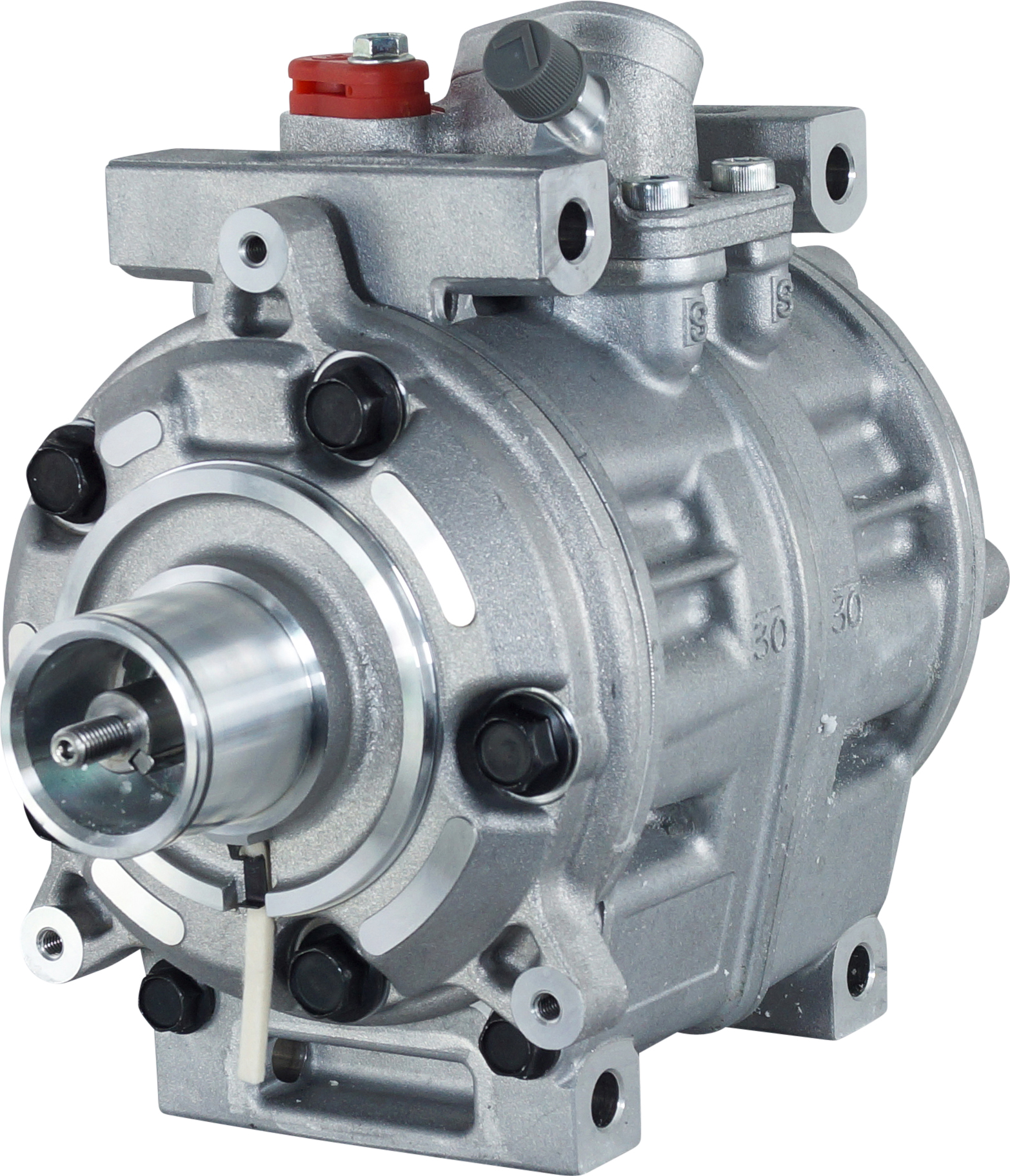 COMPRESSOR, TOYOTA COASTER HZB50, DENSO, 10P30C, BARE