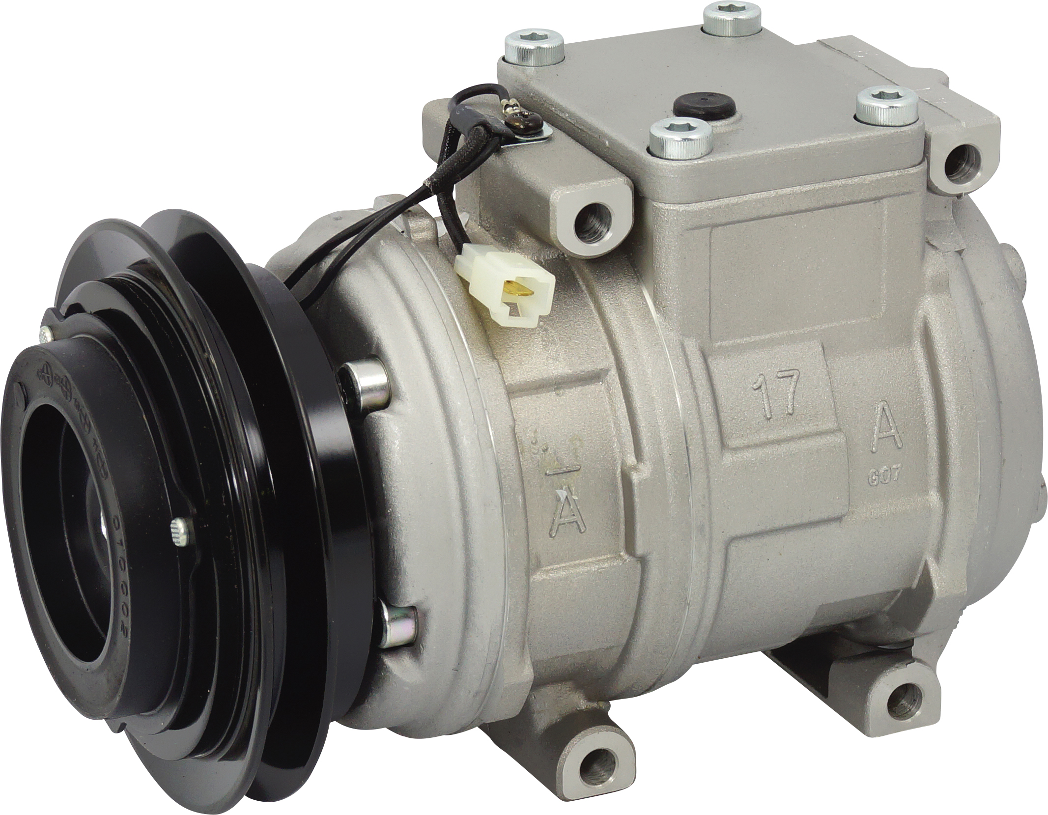 COMPRESSOR, TOYOTA HIACE LH125, YH125 COMMUTER 1988-00, DENSO, 10PA17C