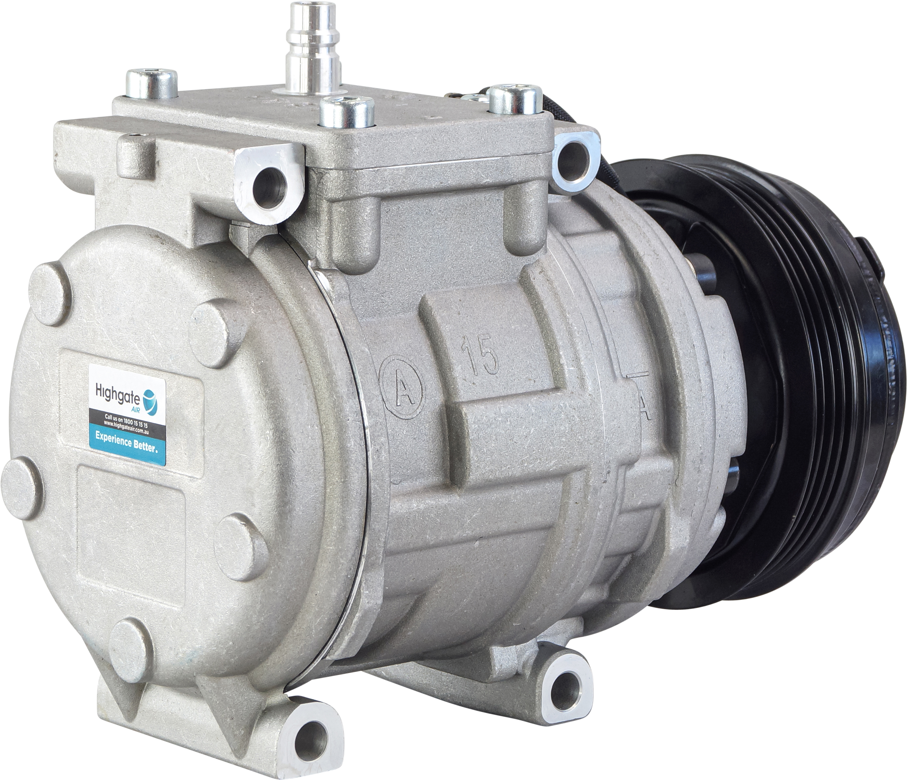COMPRESSOR, TOYOTA HIACE SBV RCH12 09/95-, RZH103, RZH113 08/98-, S-SERIES (REPL DENSO), 10PA15L, 4P