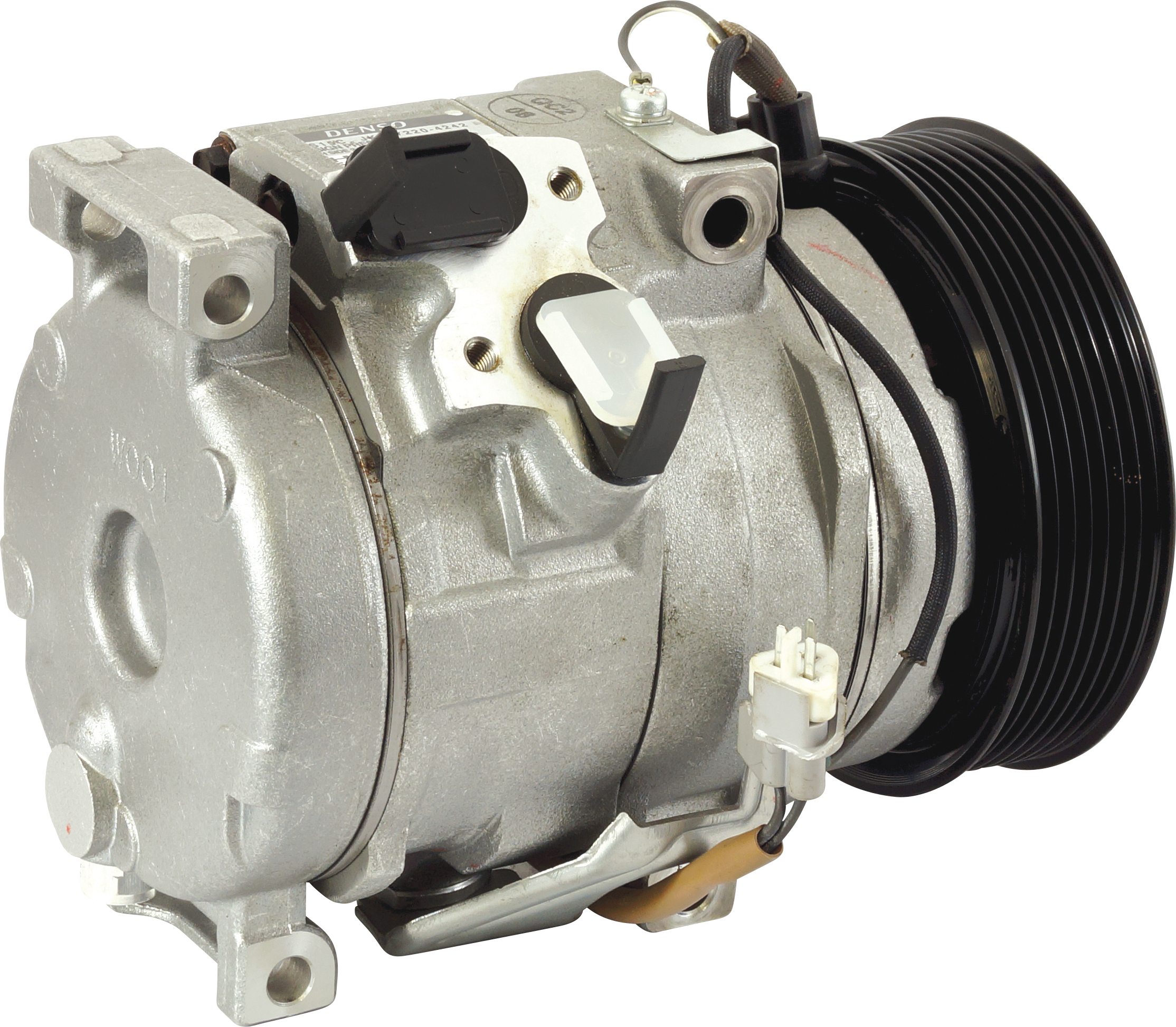 COMPRESSOR, TOYOTA HIACE KDH 4 CYL 2.5TD 01/06-09/12, DENSO, 10S15C, 7PV, 120MM