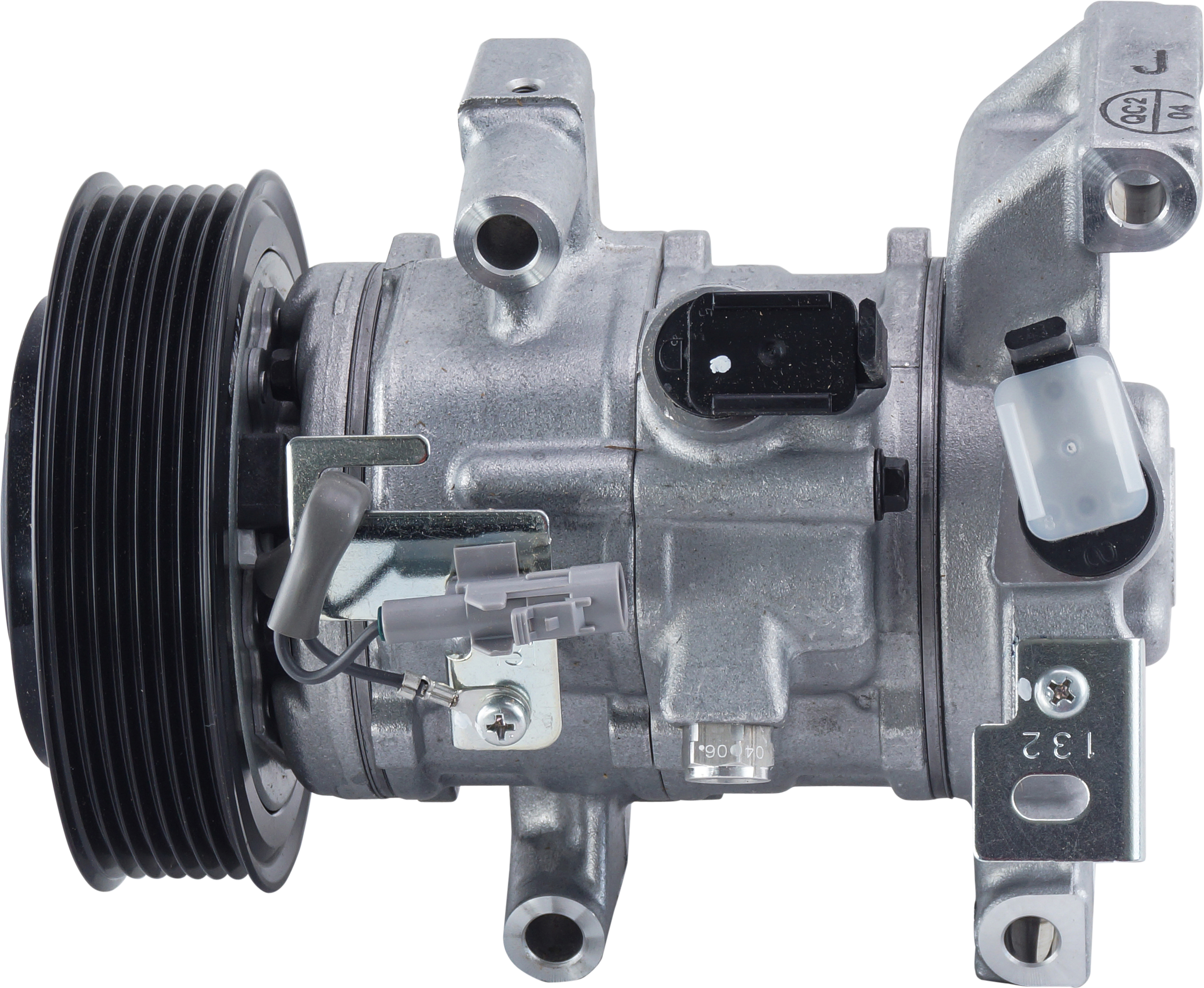 COMPRESSOR, TOYOTA HILUX TGN, GUN 2.4TD & 2.8TD, 07/15-ON, DENSO, 10SRE11C, 7PV, 120MM, 12V