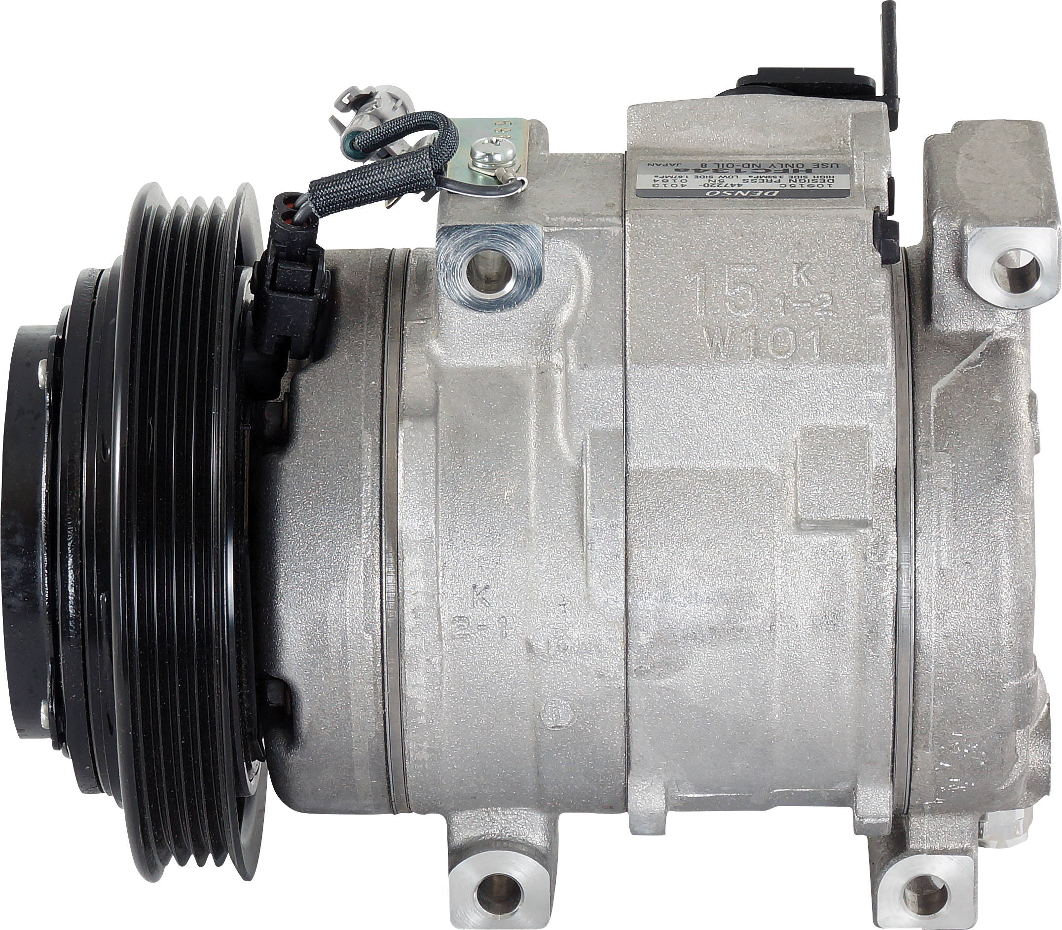 COMPRESSOR, HILUX VZN167R 5VZ-FE 11/02-, DENSO, 10S15C