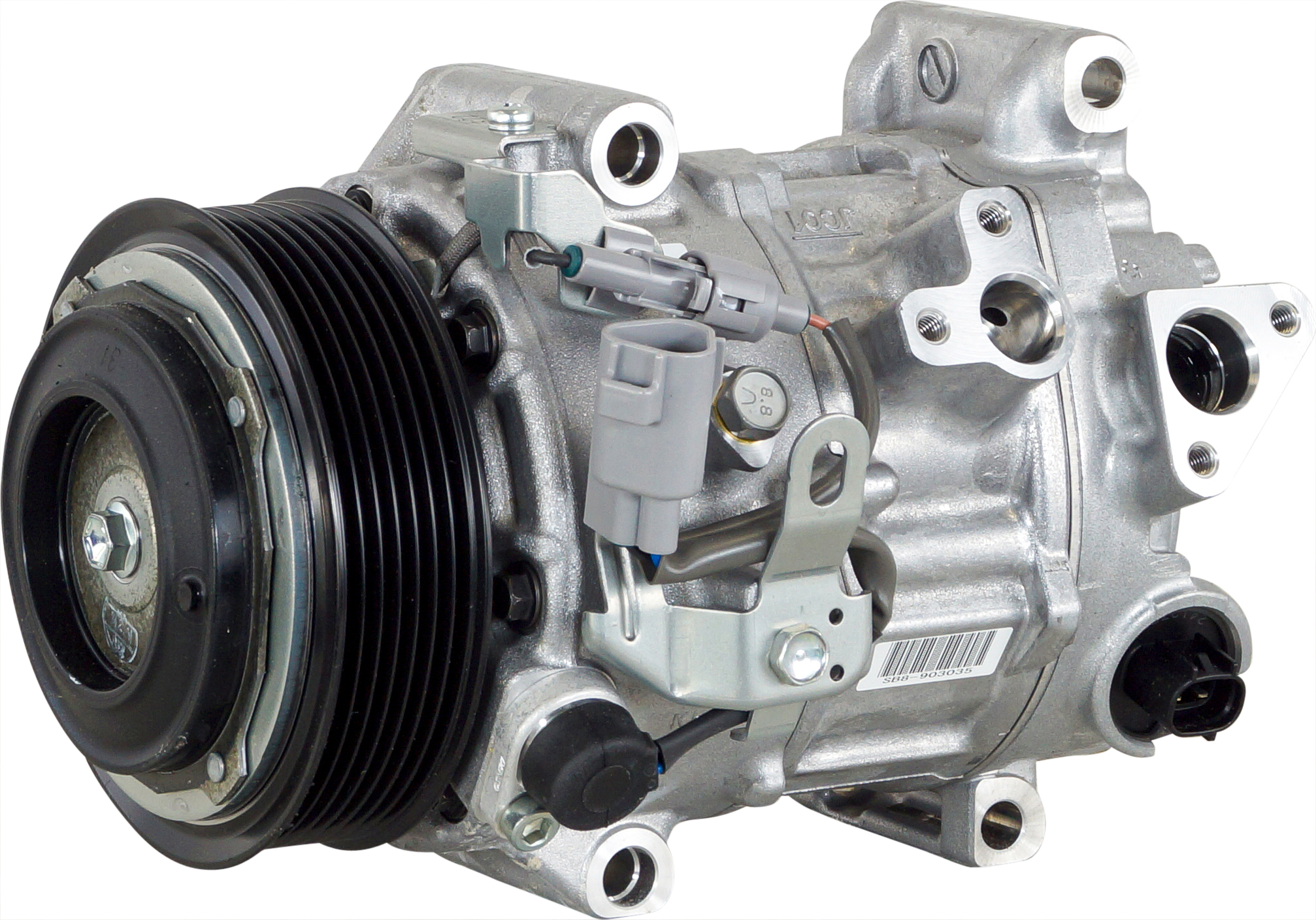 COMPRESSOR, TOYOTA KLUGER 3.5I PETROL GSU50, GSU55R 12/13-, DENSO