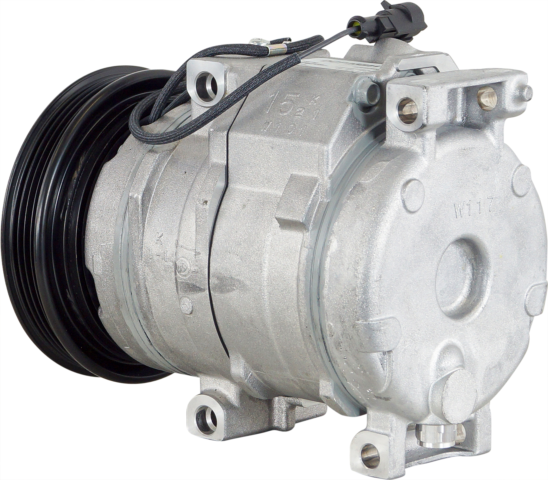 DENSO COMPRESSOR, 10S15C, 4 GROOVES, 12V