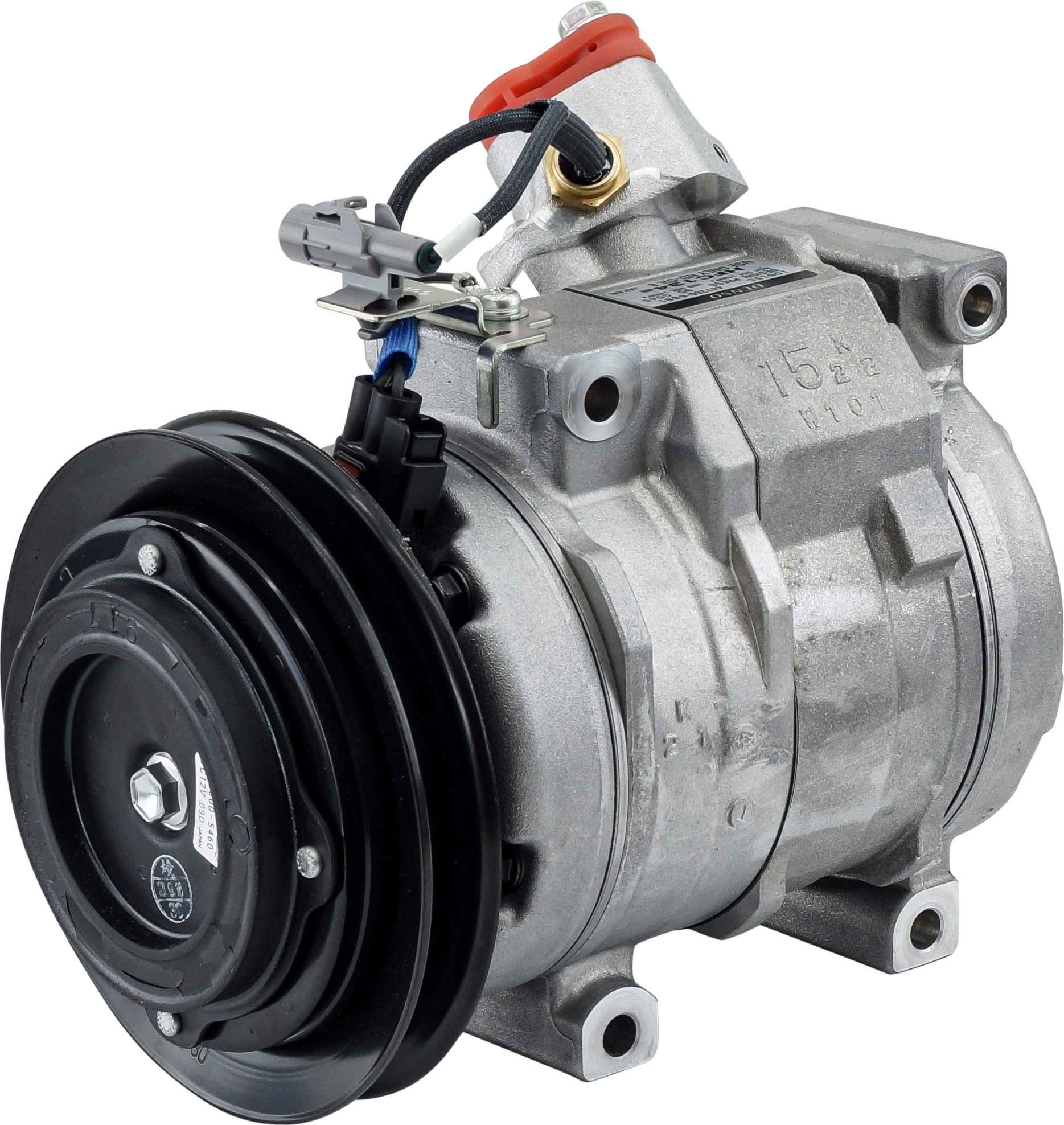 COMPRESSOR, TOYOTA LANDCRUISER HZJ79, 1HZ LHD 4.2D 01/00-ON, SOUTH-AFRICAN BUILD, DENSO, 10S15C 1A 1
