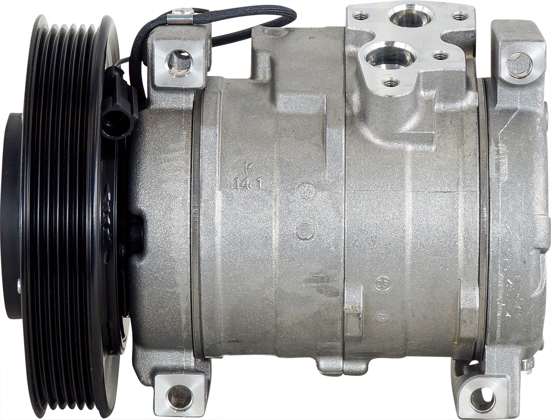 DENSO COMPRESSOR, 10S17C, 6 GROOVES, 12V - VALTRA T4
