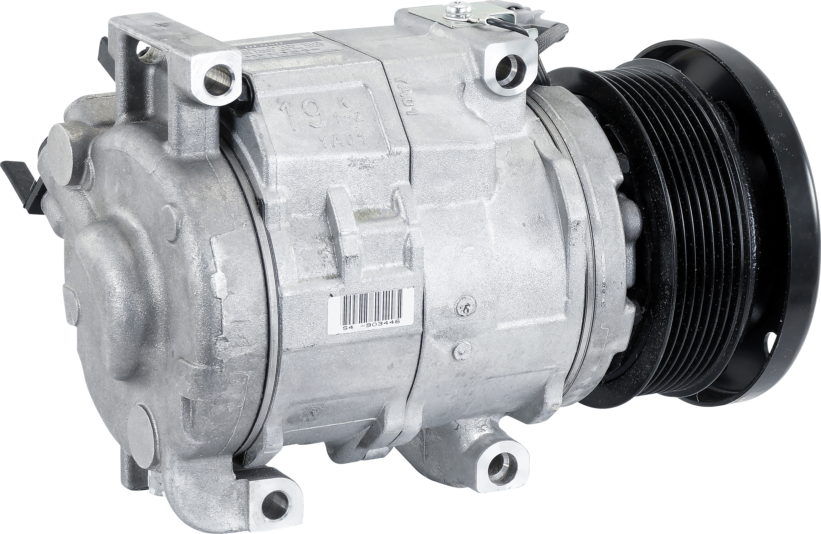 COMPRESSOR, TOYOTA LANDCRUISER UZJ200 4.7L V8 11/07-, DENSO, 10SR19C, 9PV