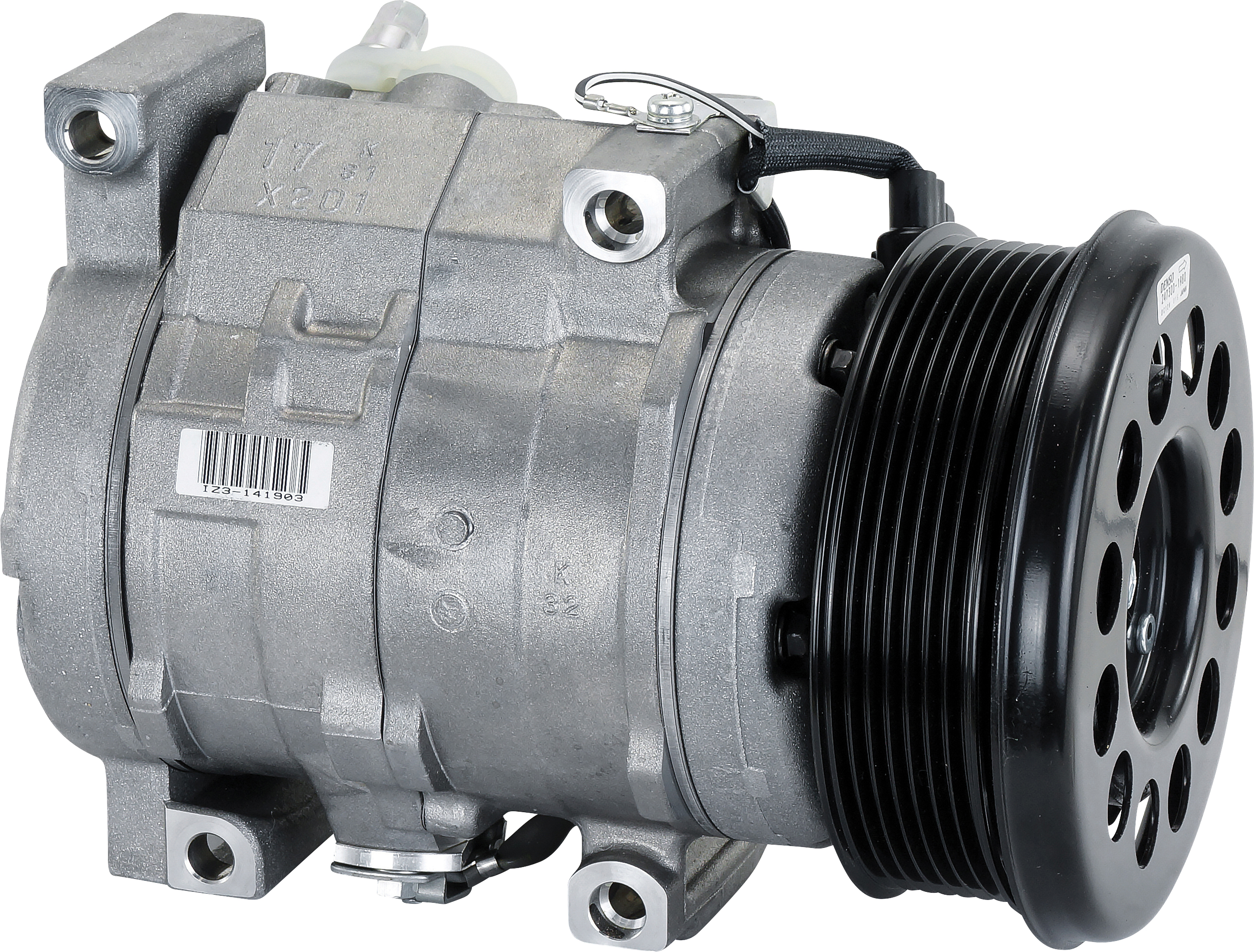 COMPRESSOR, TOYOTA PRADO GRJ120R 1GR-FE V6 09/02-, DENSO