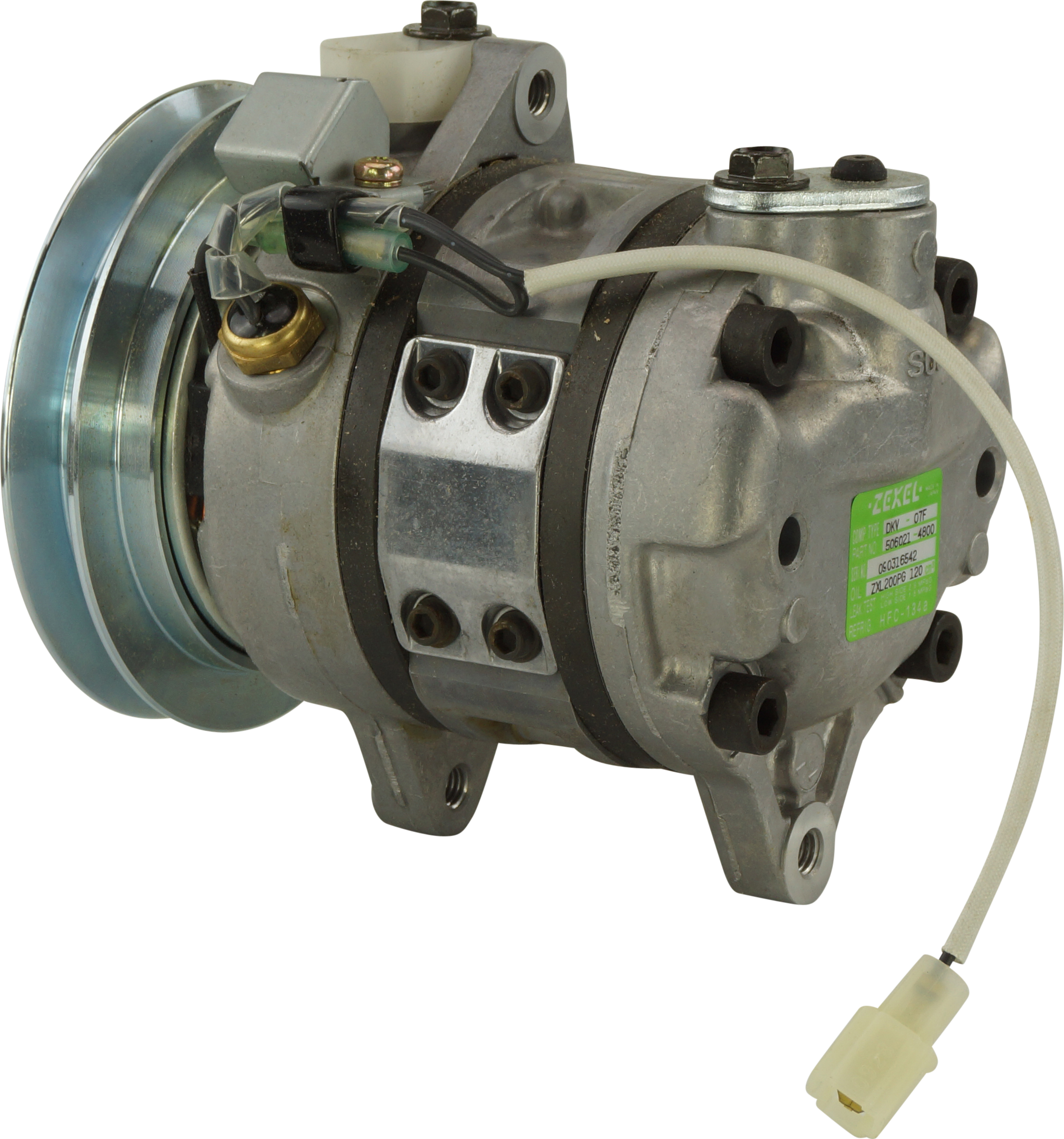 COMPRESSOR, HITACHI ZX30-ZX55, YANMAR EXCAVATOR, ZEXEL, DKV07G