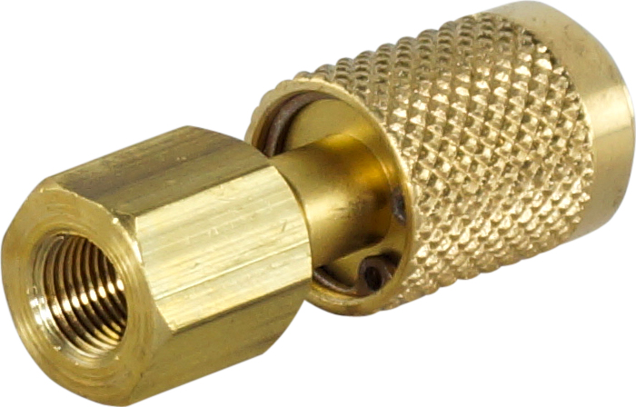 ACCESS ADAPTOR, 1/4 INCH SAE x 1/8 FPT , ABB FITTING