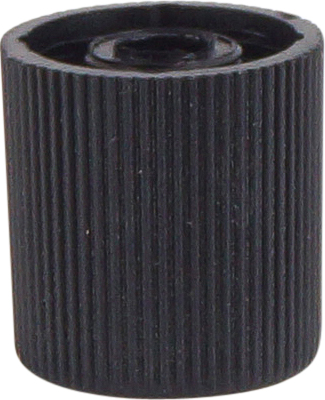 VALVE CAP, EATON, M10 X 0.75MM, DISCHARGE (HIGH SIDE), BLACK (5-PACK)