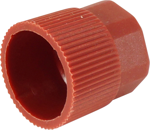 VALVE CAP, R134A, DISCHARGE, RED (SINGLE)