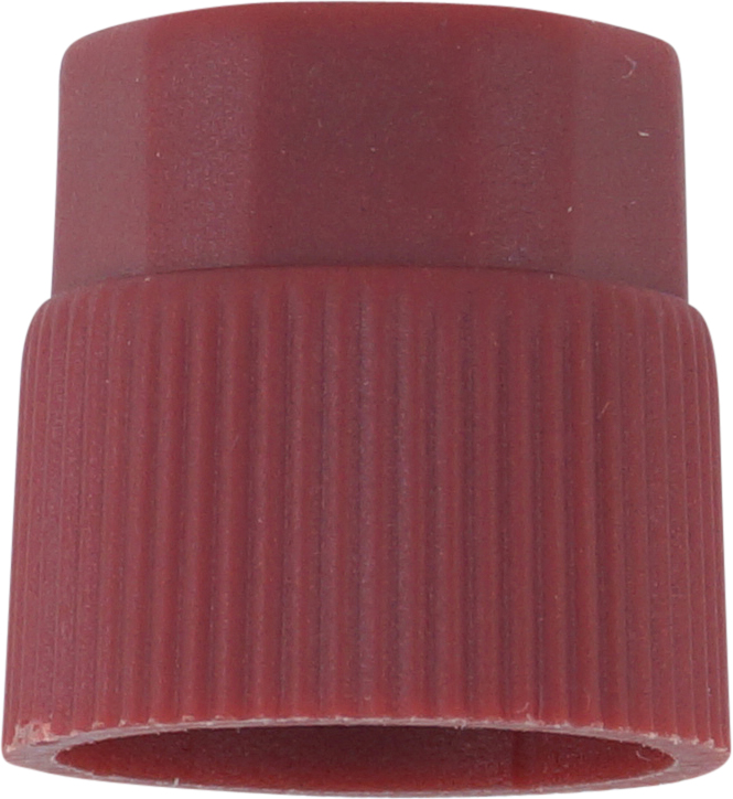 VALVE CAP, R134A, DISCHARGE, RED (PACK OF 5)