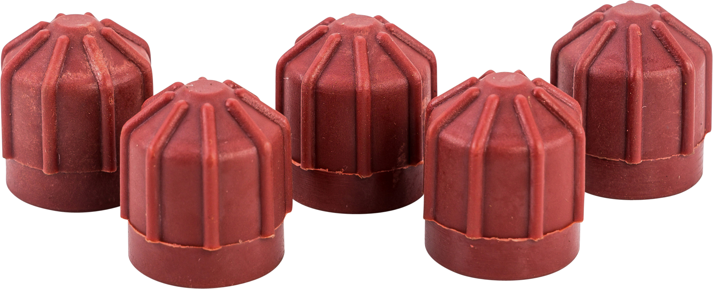 VALVE CAP, R134A, DISCHARGE, RED (PACK OF 5)