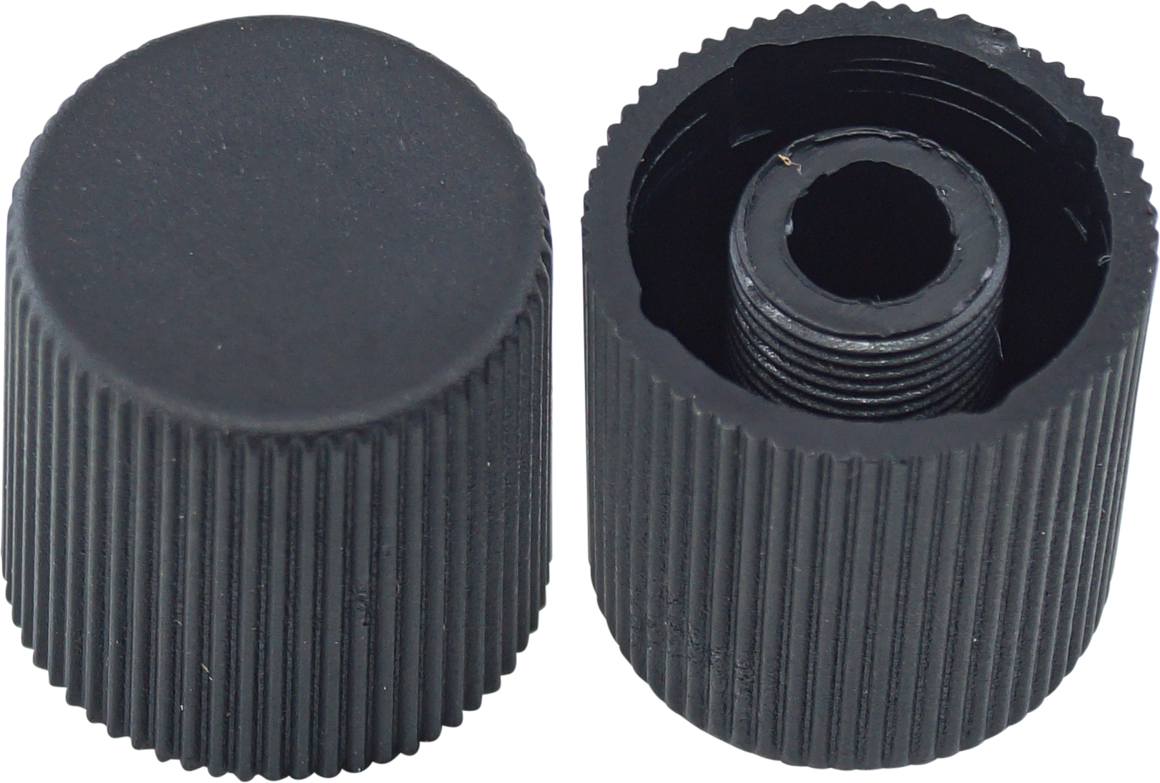VALVE CAP, R134A, DISCHARGE, BLACK (SINGLE)