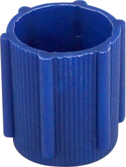 VALVE CAP, R134A, SUCTION, BLUE (PACK OF 5)