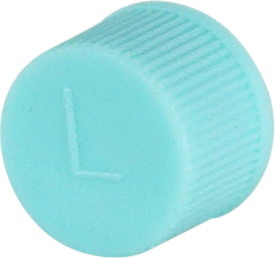 VALVE CAP, R134A, M10 X 1.0MM, SUCTION, BLUE, FORD (PACK OF 5)