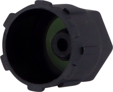 VALVE CAP, R1234YF, LOW SIDE M8. LONG POST, 5-PACK
