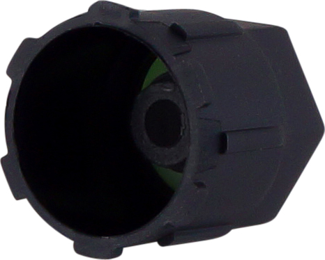 VALVE CAP, R1234YF, LOW SIDE M9 SHORT POST, 5-PACK