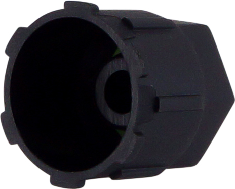 VALVE CAP, R1234YF, HI-SIDE, M10 X 1. SHORT POST, 5-PACK