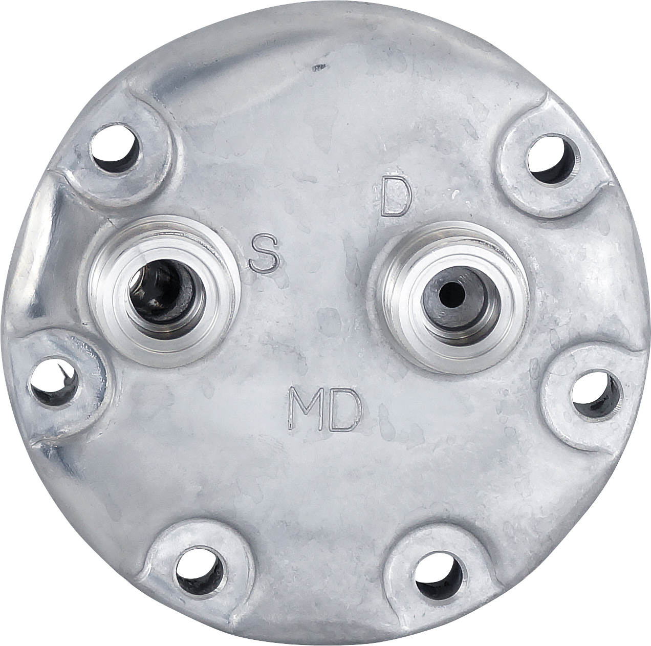 HEAD, COMPRESSOR, SANDEN SD7H13 SD7H15, REAR TUBE-O 709, R134A MD