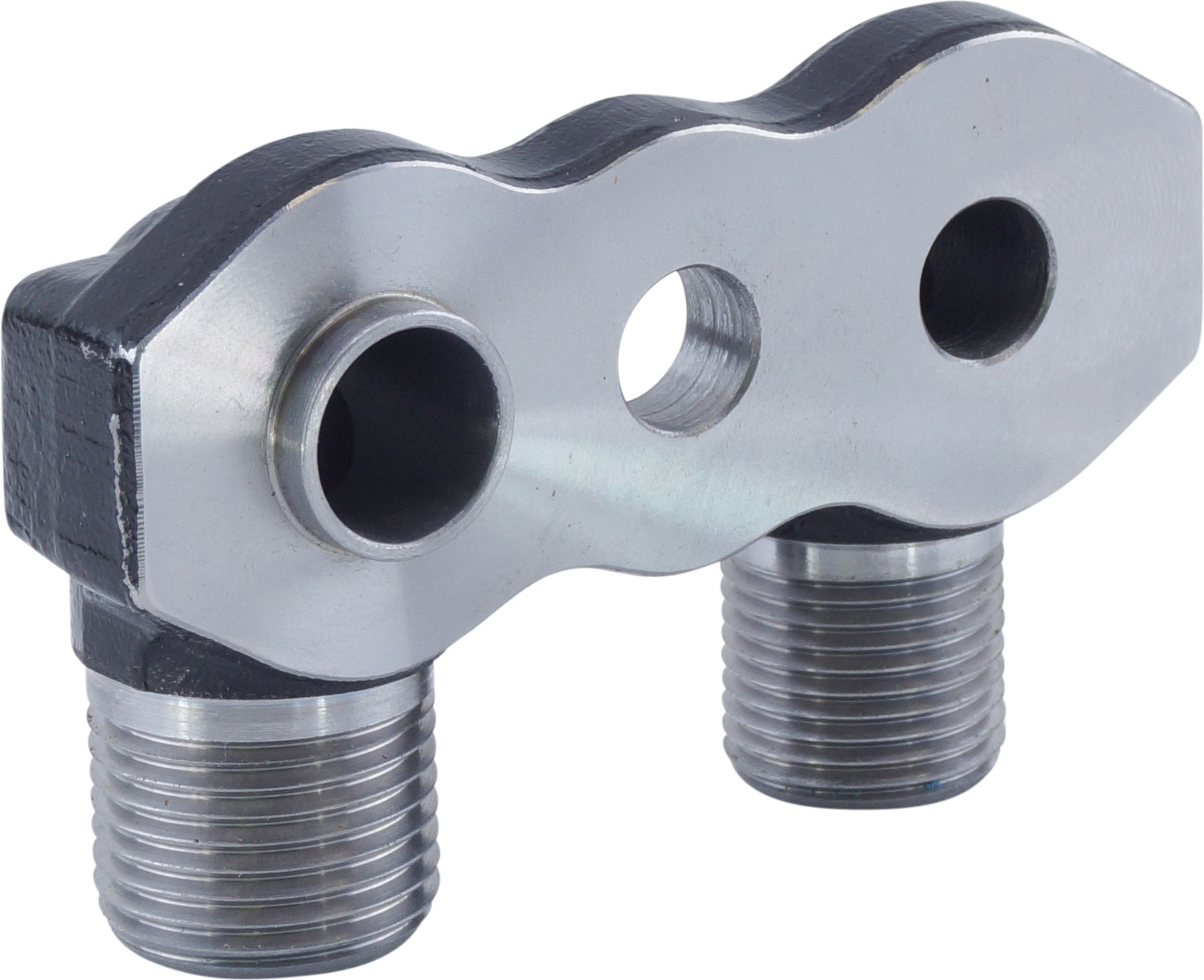 FITTING, COMPRESSOR, SANDEN FLX-7, VERTICAL ADAPTOR, GM PAD, SUITS CO-55838