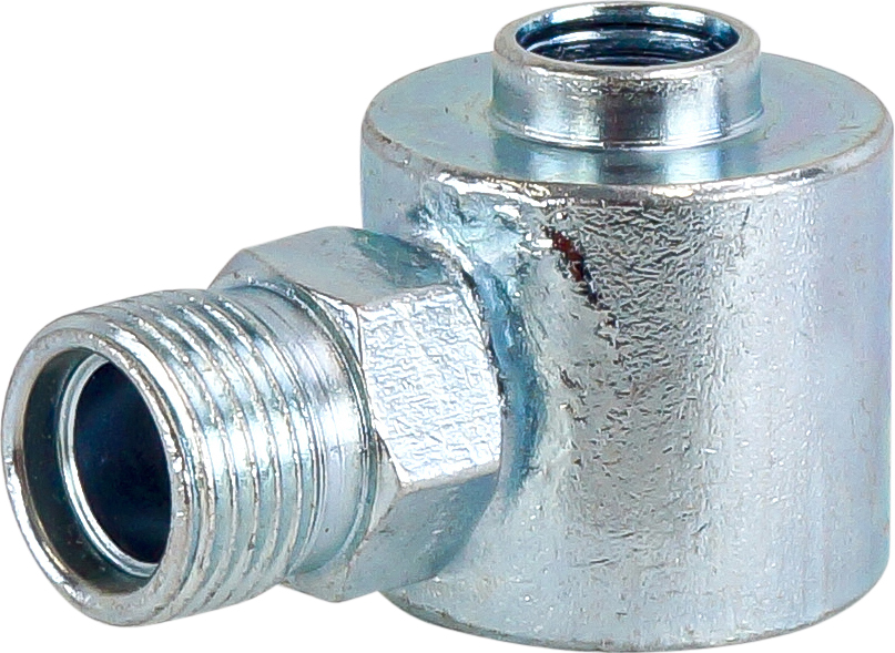 FITTING, COMPRESSOR, GM PAD TO #8 MIO, SWIVEL BLOCK ADAPTOR, CATERPILLAR