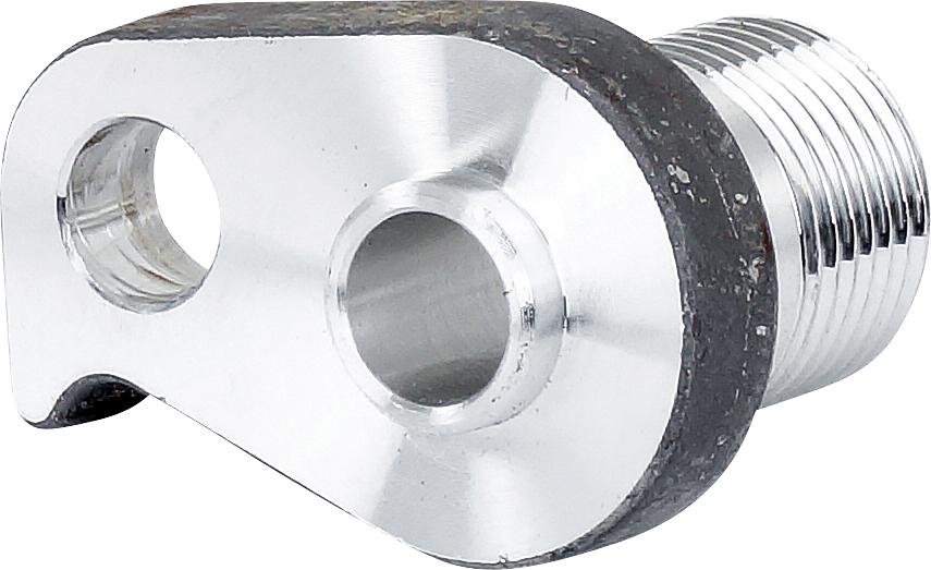 FITTING, COMPRESSOR, SANDEN TRS090, #8 MIOR, PAD, DISCHARGE