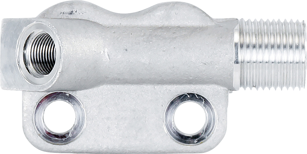 MANIFOLD, COMPRESSOR, DENSO, DISCHARGE, SUITS 6E171 (COR-48398)